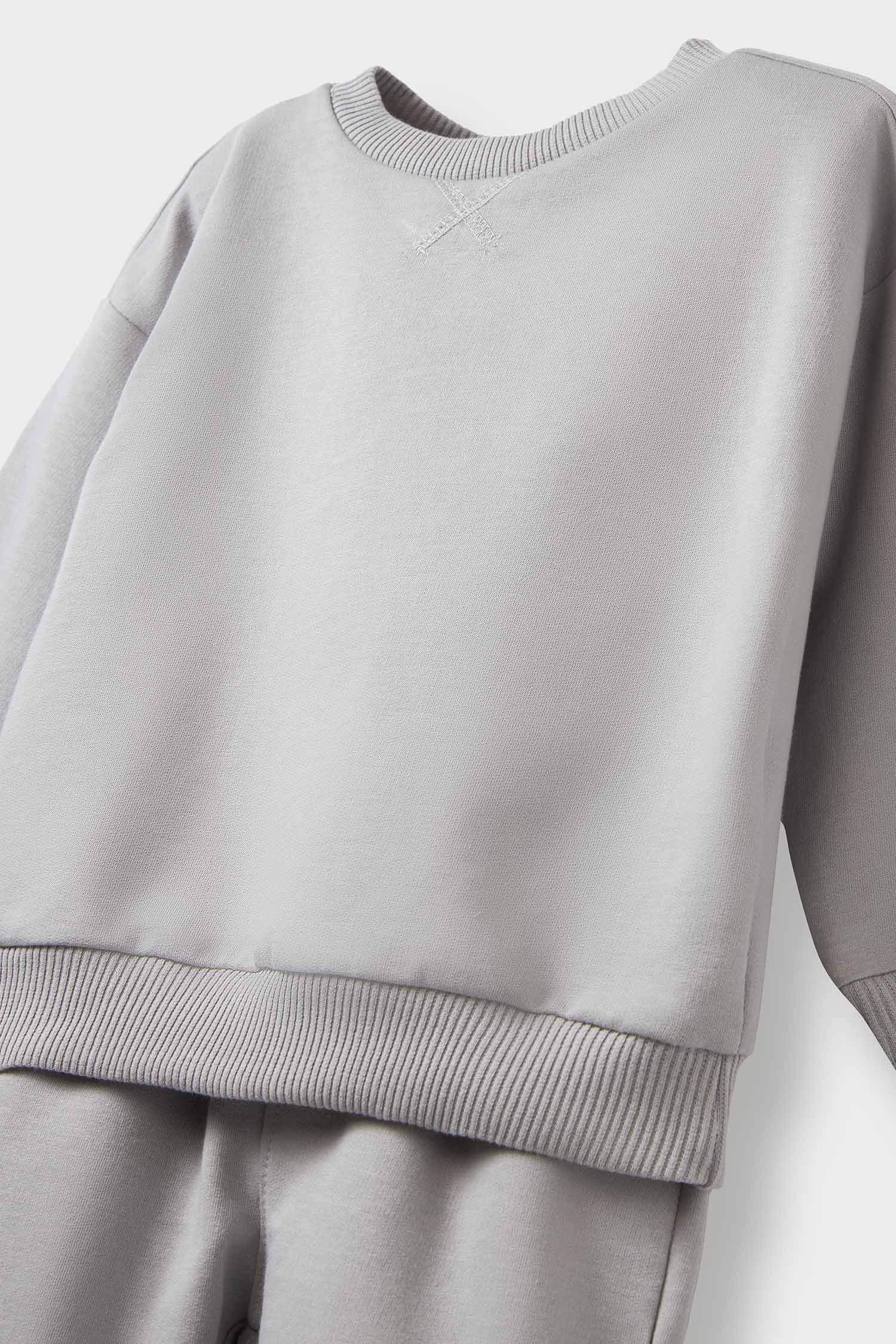 سيت بيبي ولادي سويت شيرت وسويت بانتس - قطعتين