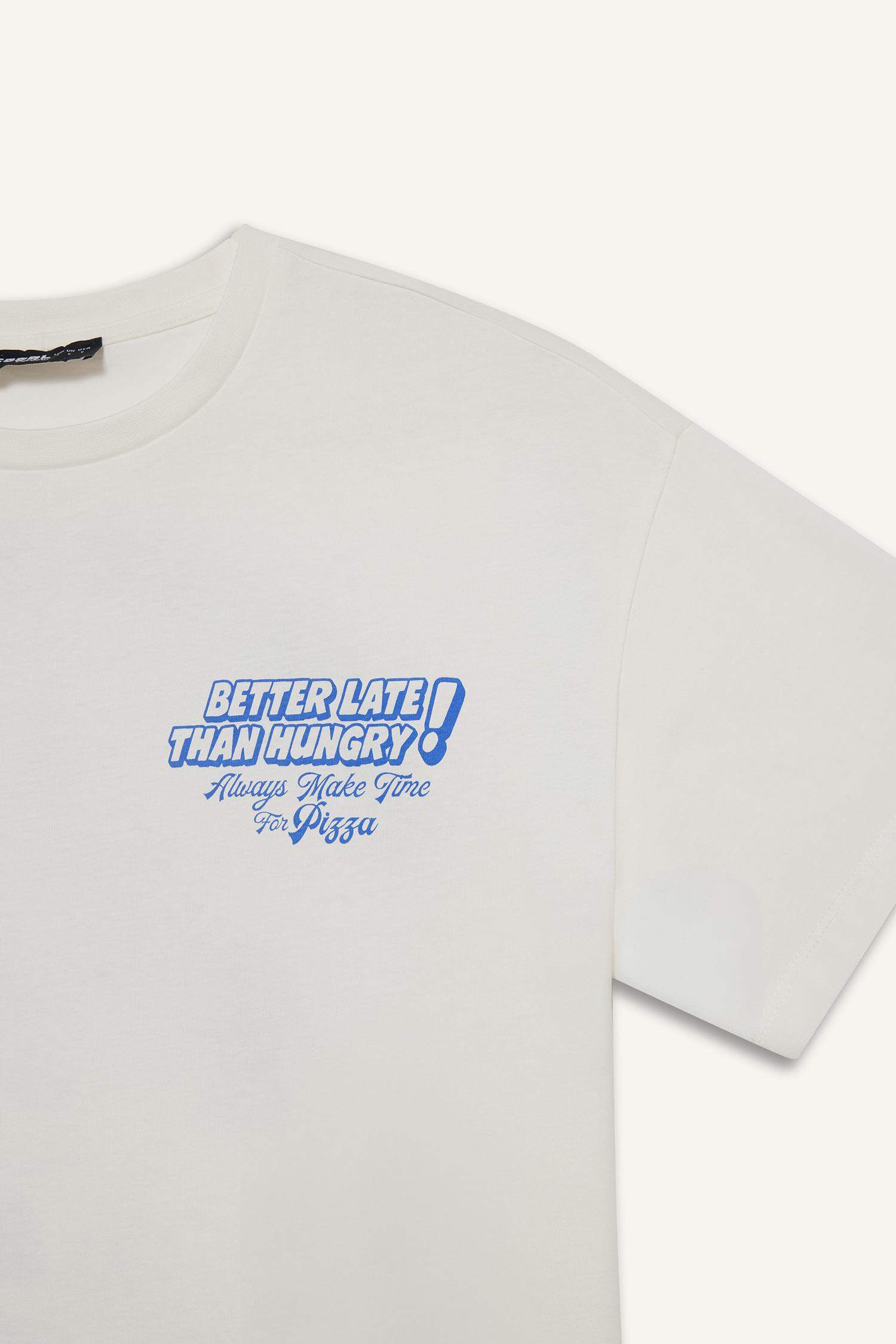 Oversize Fit Printed Short Sleeve T-Shirt