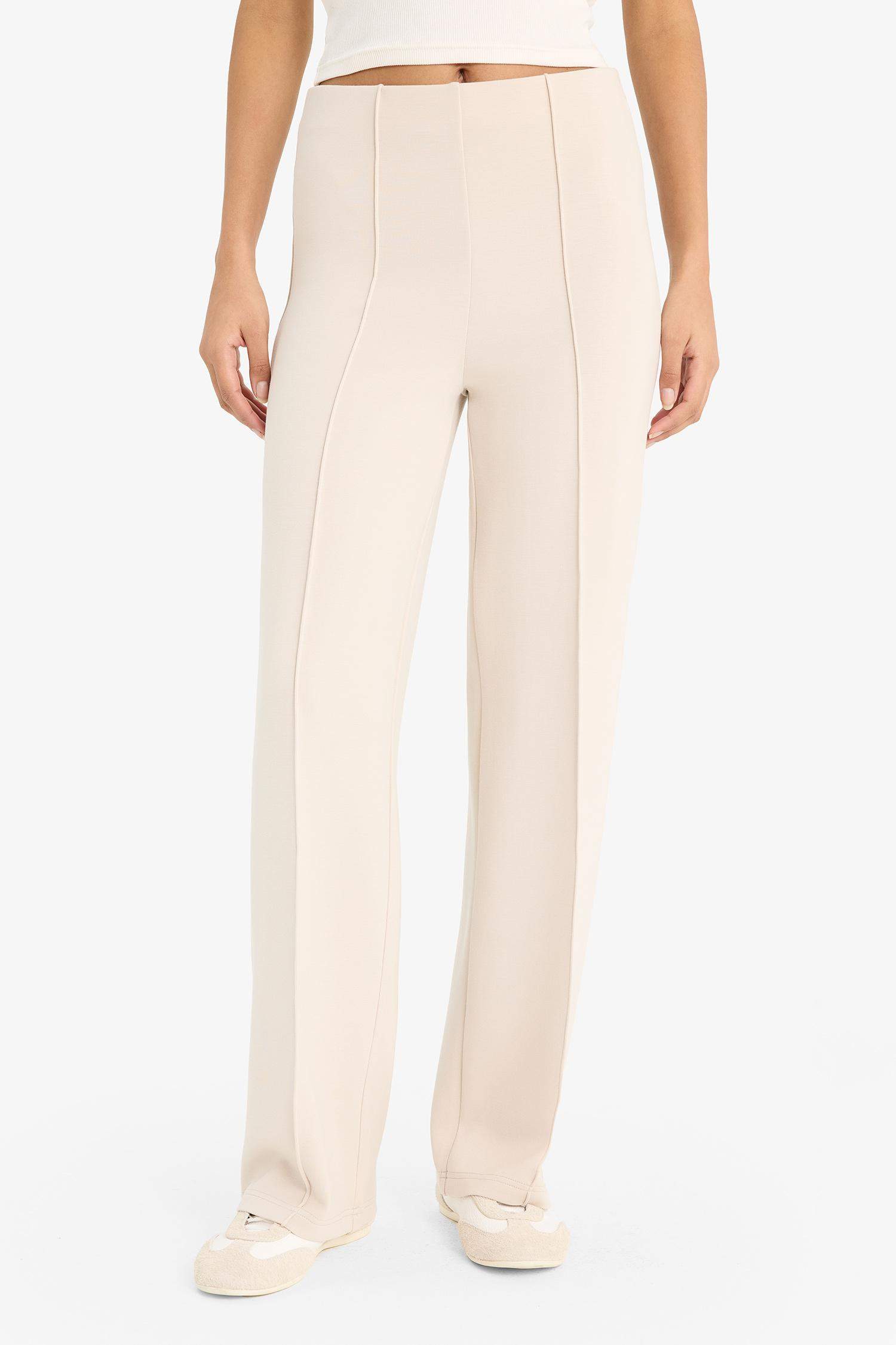 Straight Fit Trousers