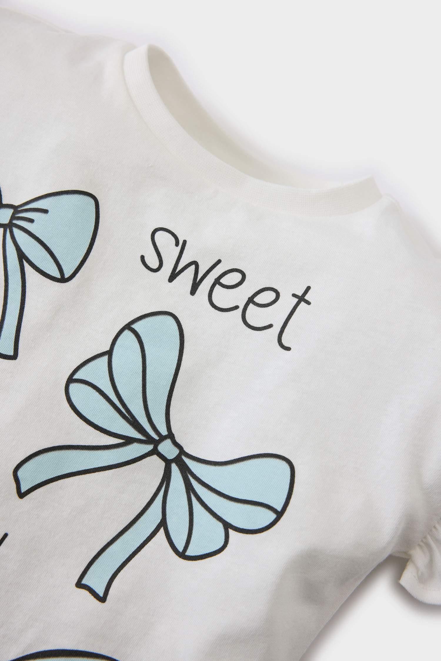 Ensemble de T-shirt imprimé et Jupe Tutu pour bébé fille