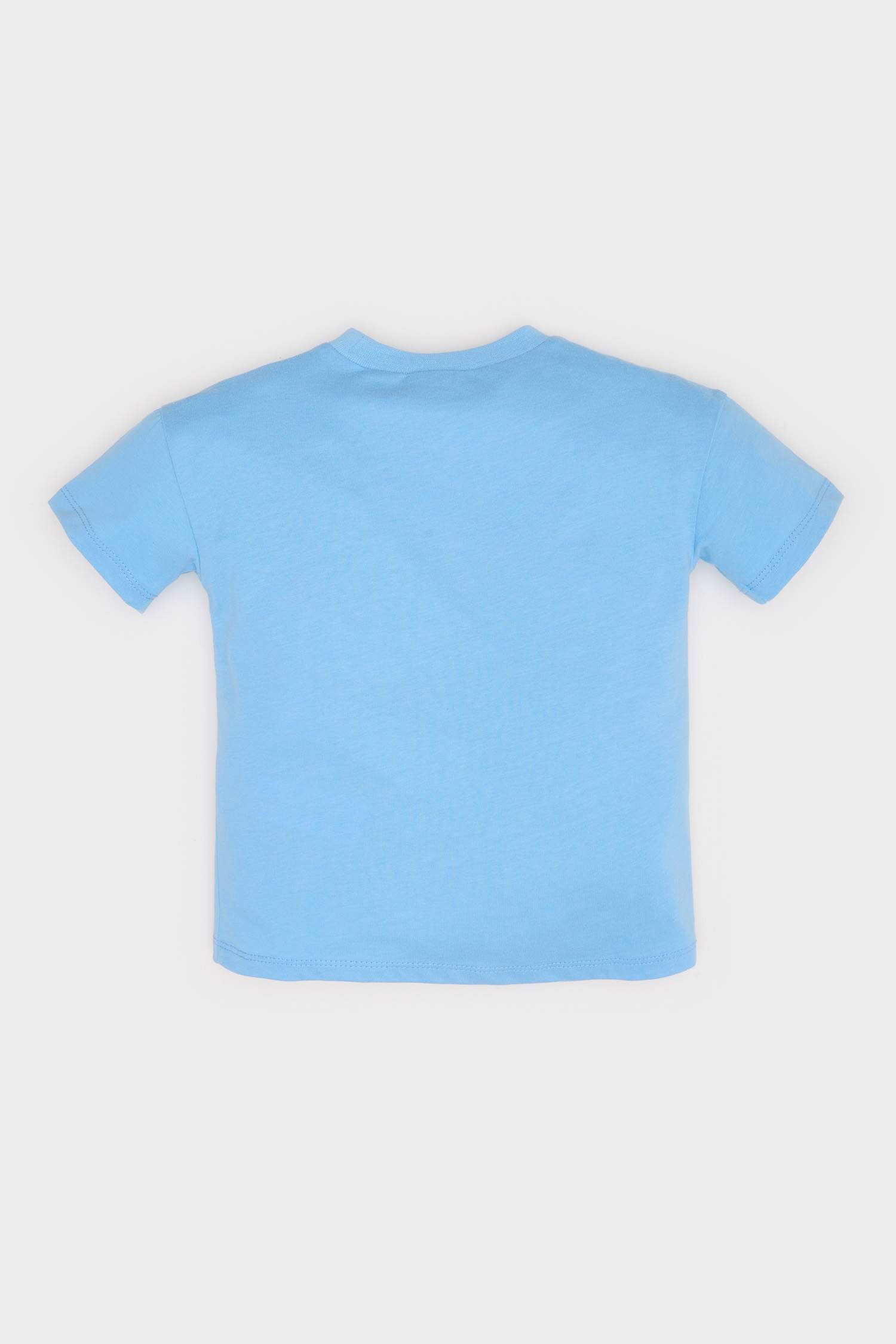 Erkek Bebek Dinozor Baskılı Kısa Kollu Tişört