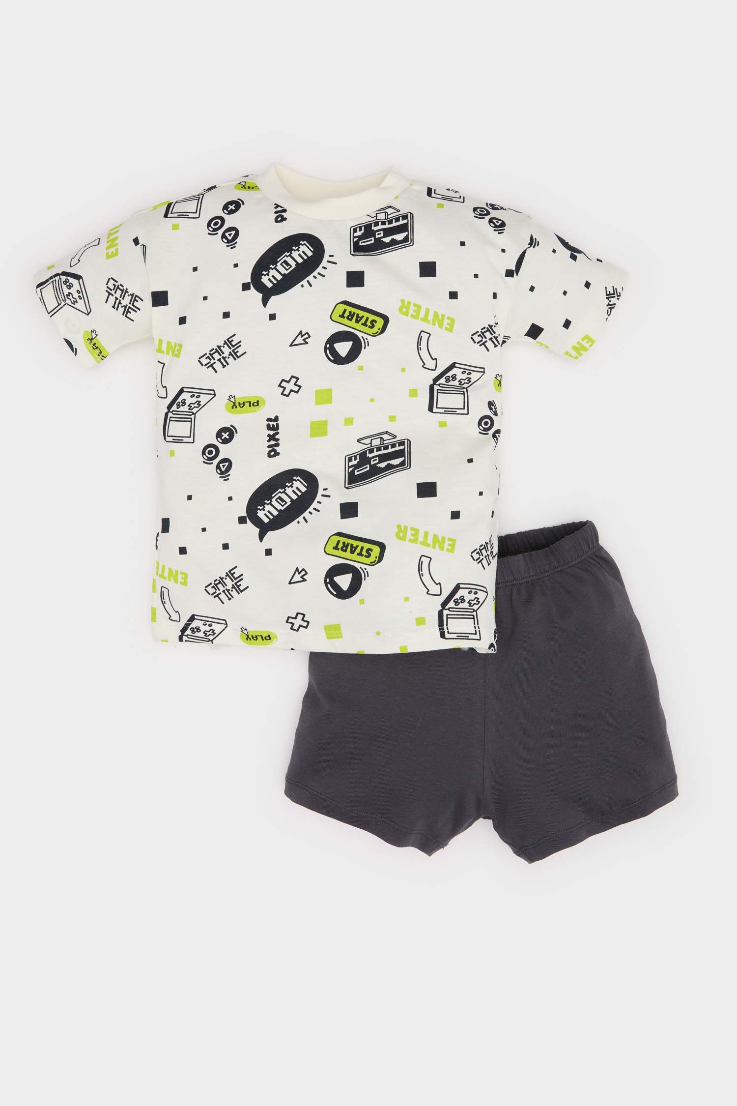 Baby Boy Printed T-Shirt Shorts 2 Piece Set