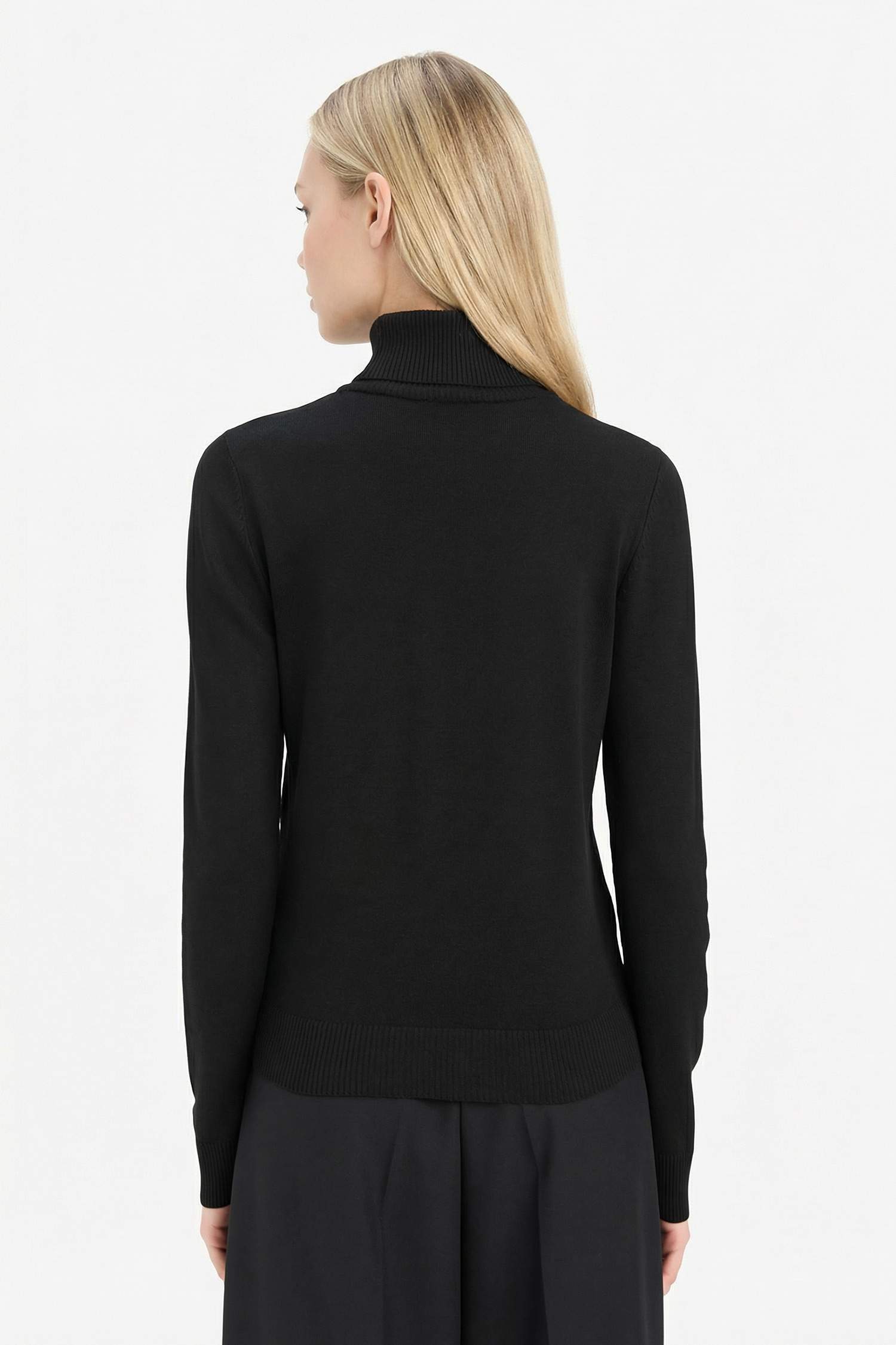 Regular Fit Yarım Balıkçı Yaka Triko Kazak