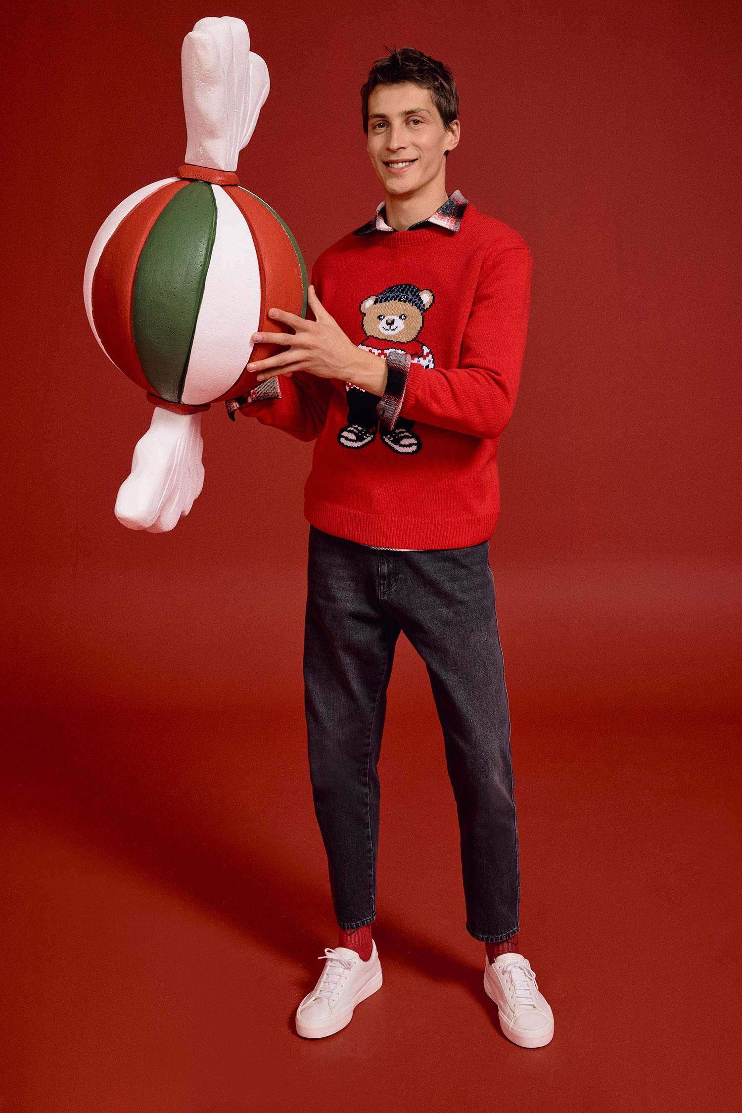 سروال جينز 90’S سليم فيت بساق ضيق