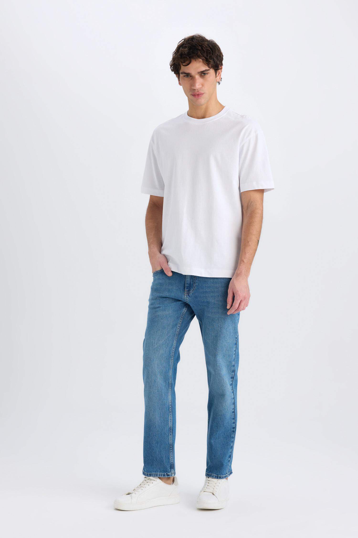 Sergio Regular Fit Normal Kalıp Normal Bel Boru Paça Jean Pantolon