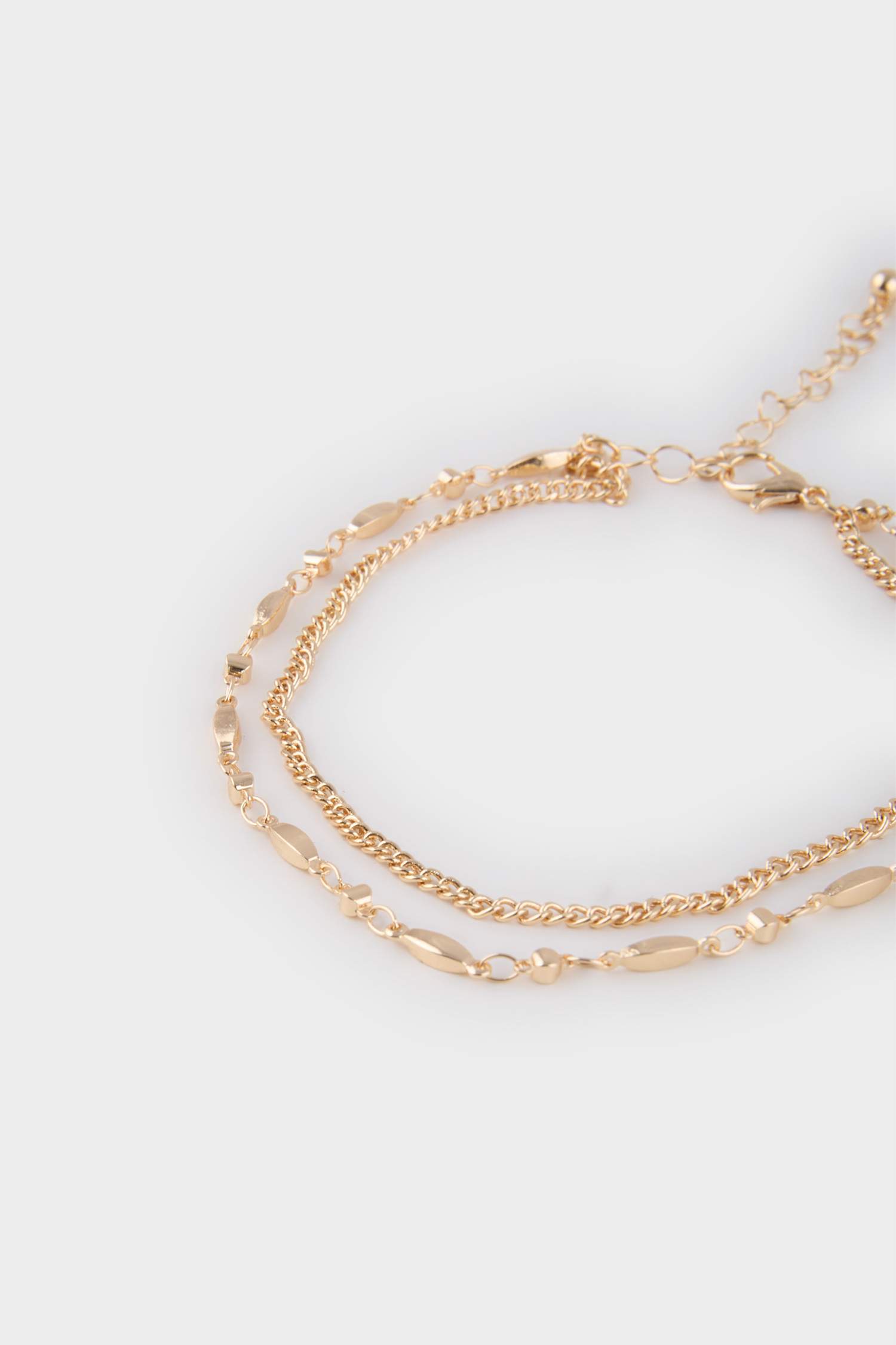 Kadın 2'li Gold Bileklik