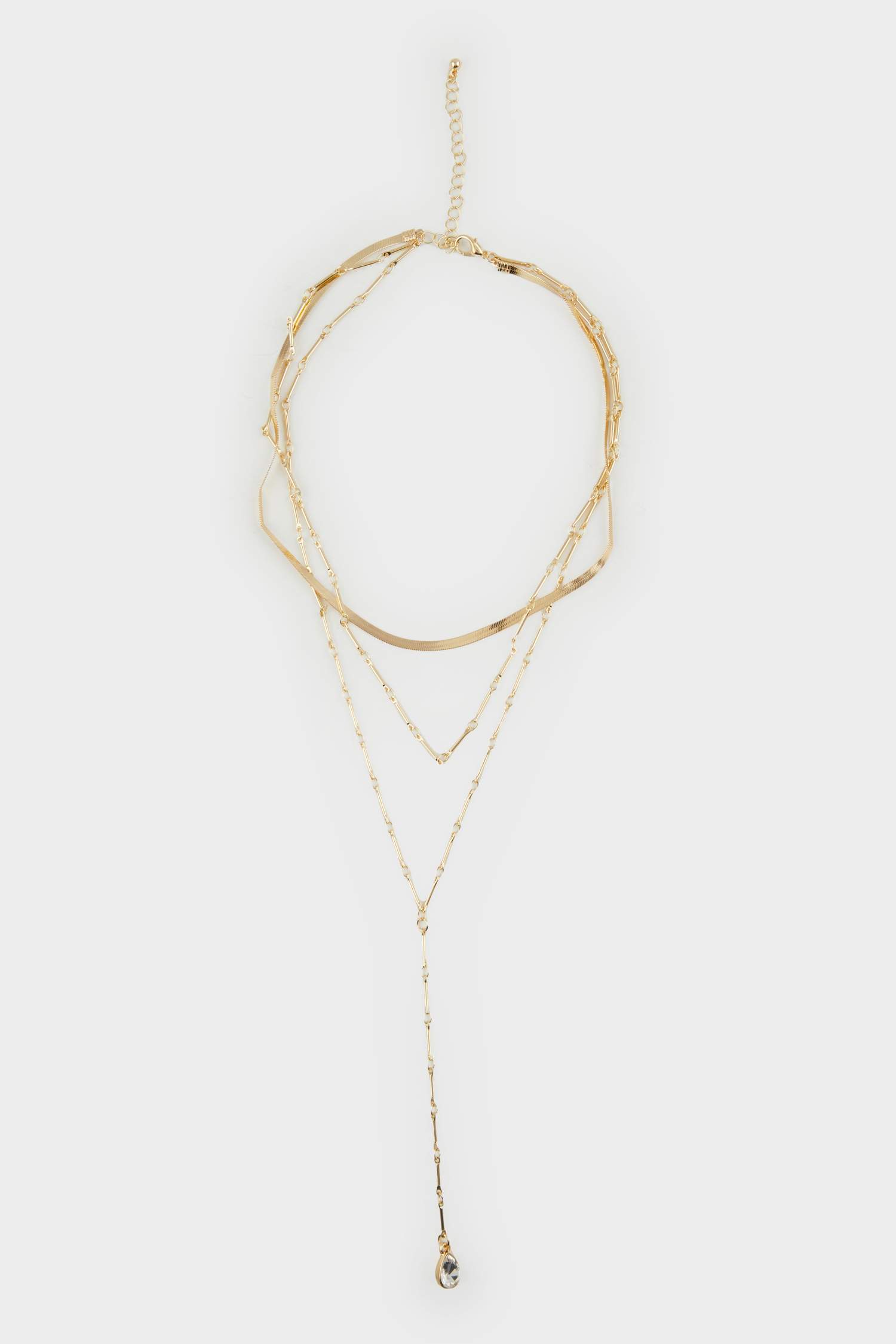 قلادة نسائي ذهبي Y