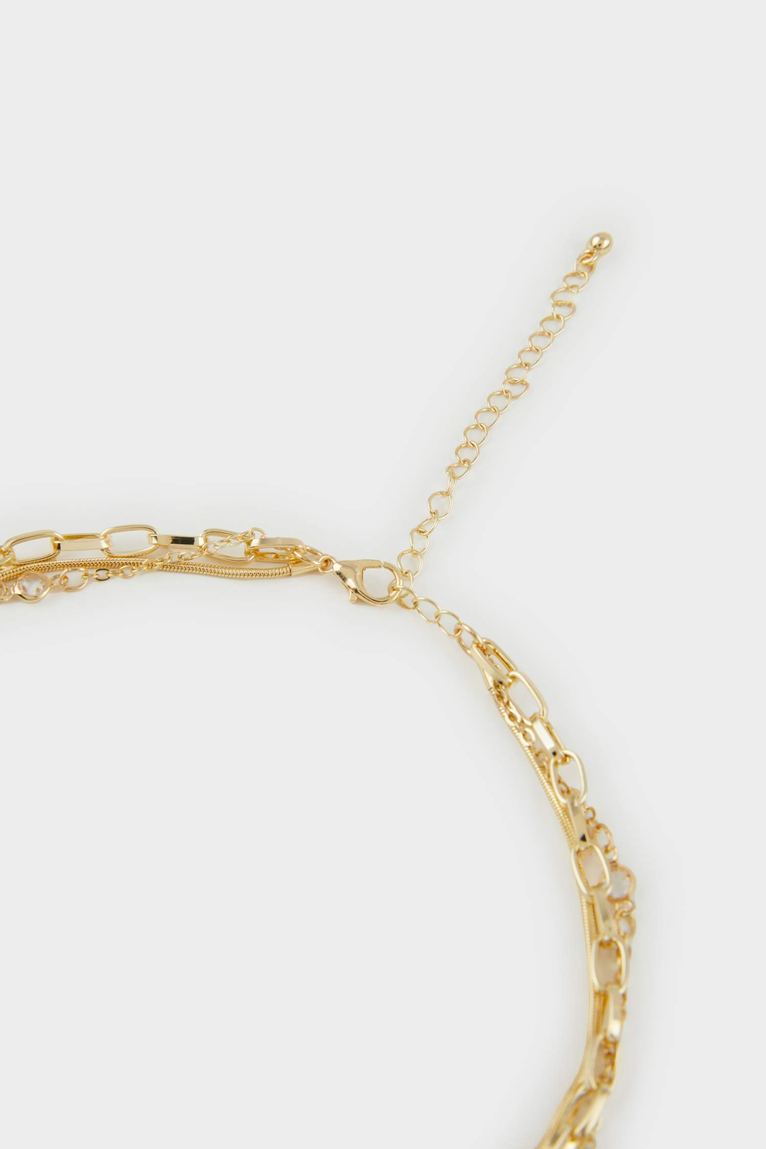 Woman Gold Y Necklace