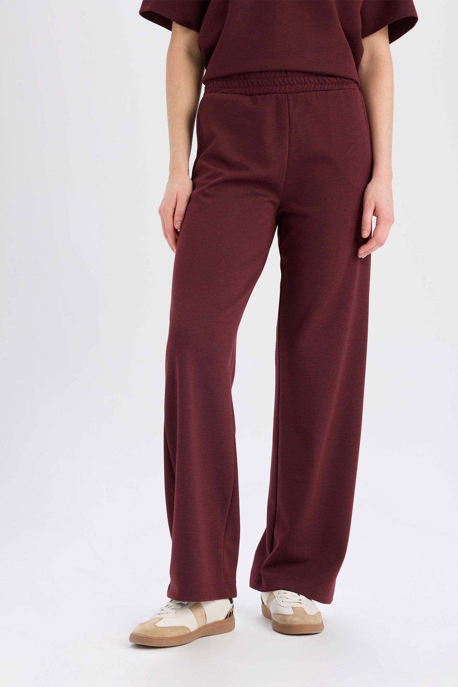 سروال بقصة مستقيمة و جيوب