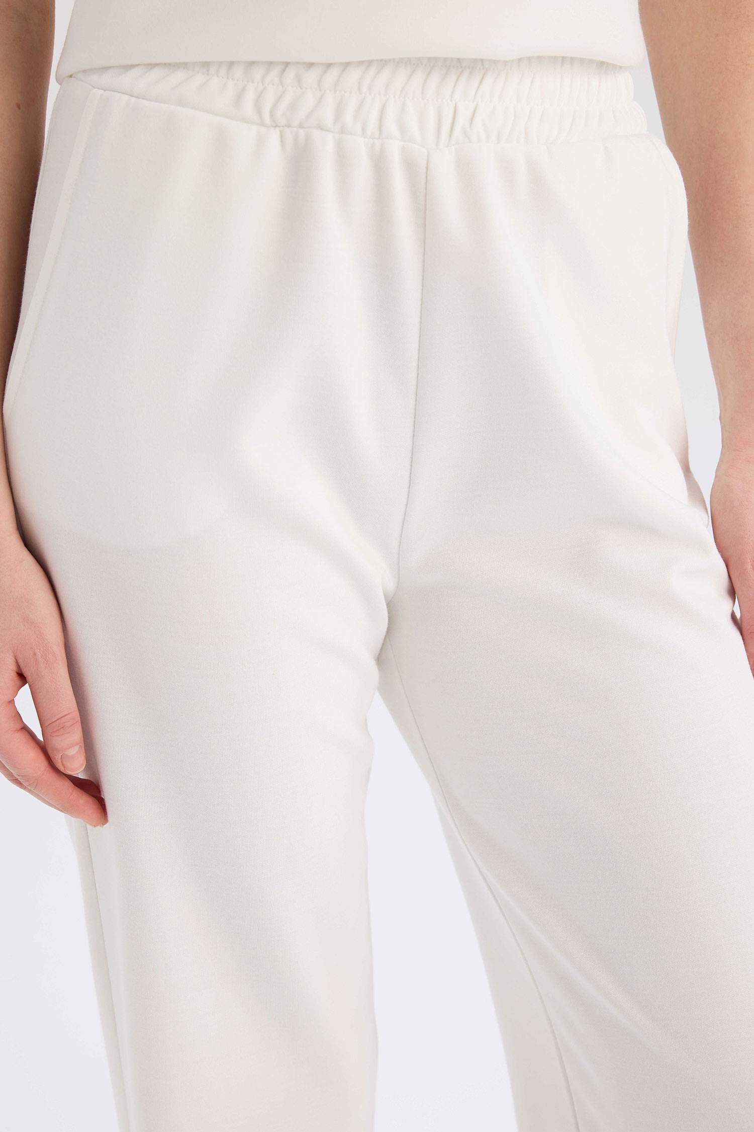 Straight Fit Basic Trousers