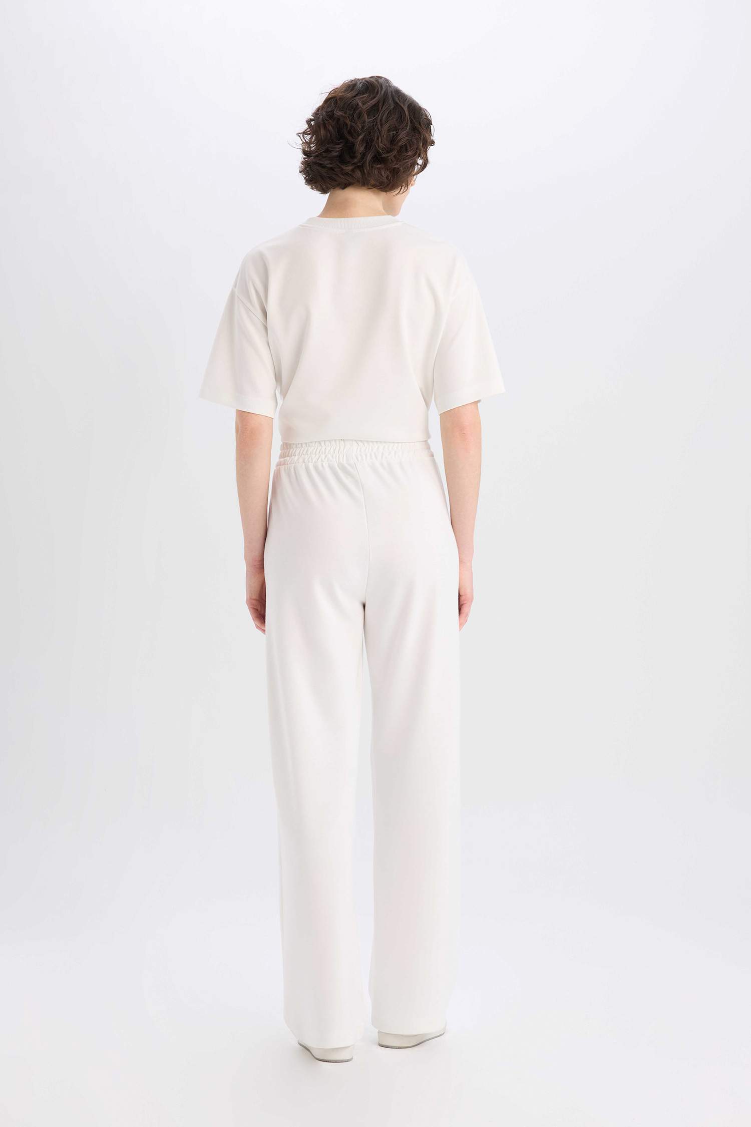 Straight Fit Basic Trousers