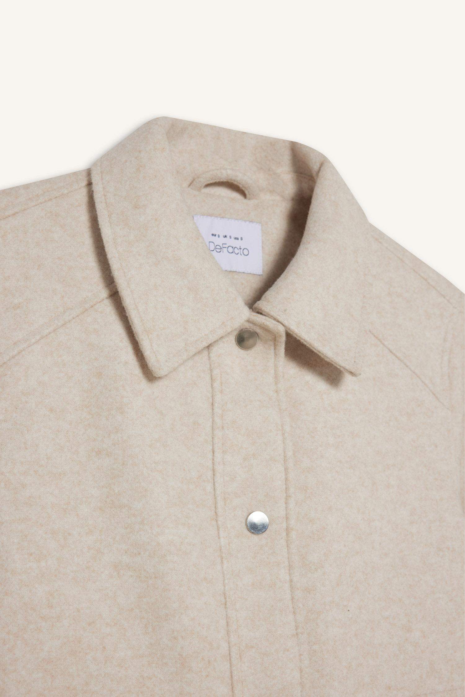 كاشمير قصة عادية بياقة بولو