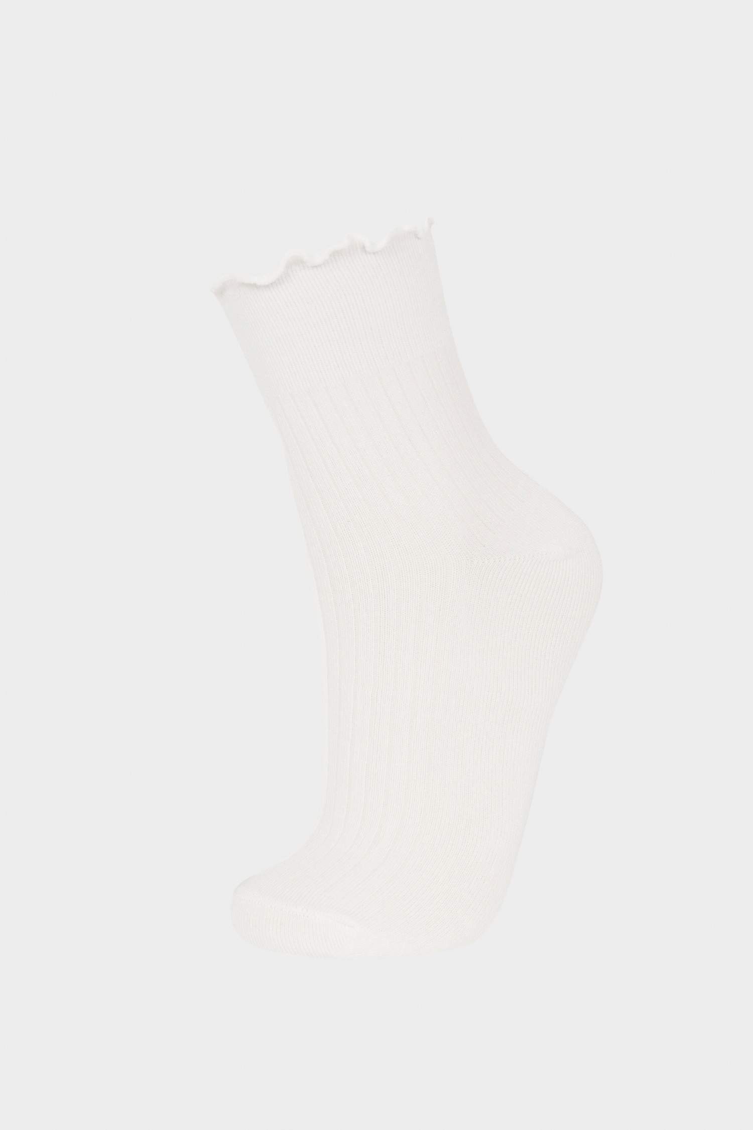 Женские бесшовные с рюшами ультра мягкие 2 пары бамбуковых премиальных носков