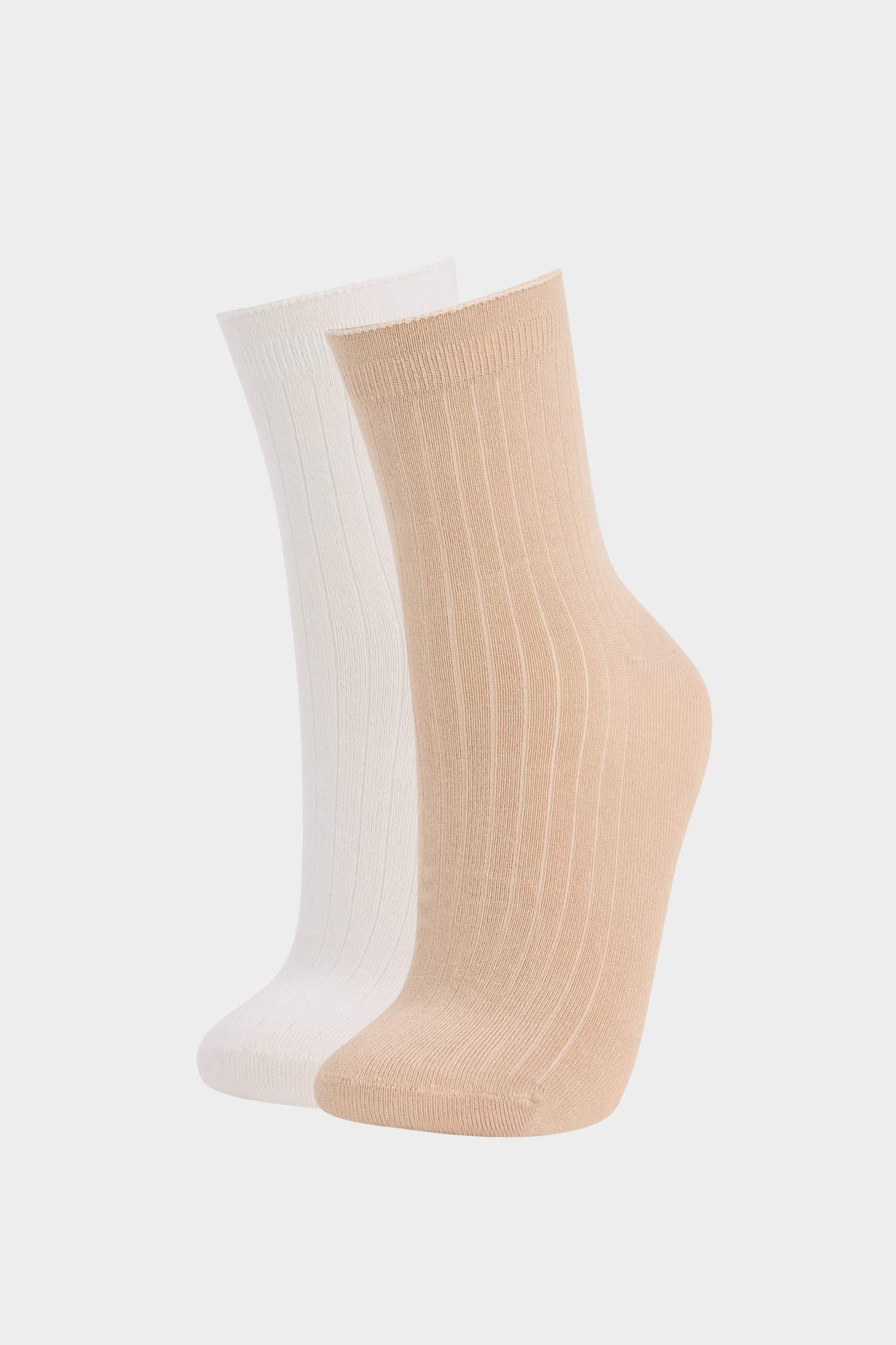 Kadın Dikişsiz Rahat Lastikli Ultra Soft 2'li Bambu Premium Soket Çorap