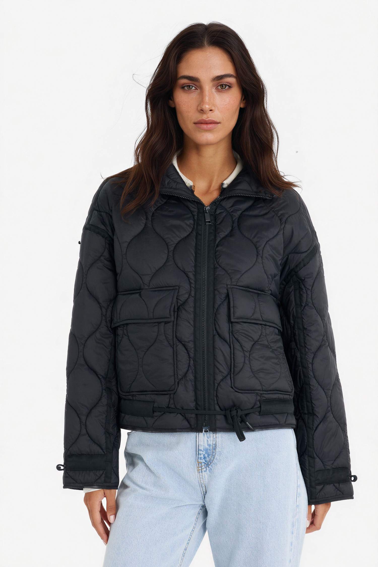 قمصلة نفخ قصة عادية مقاوم للماء مبطن