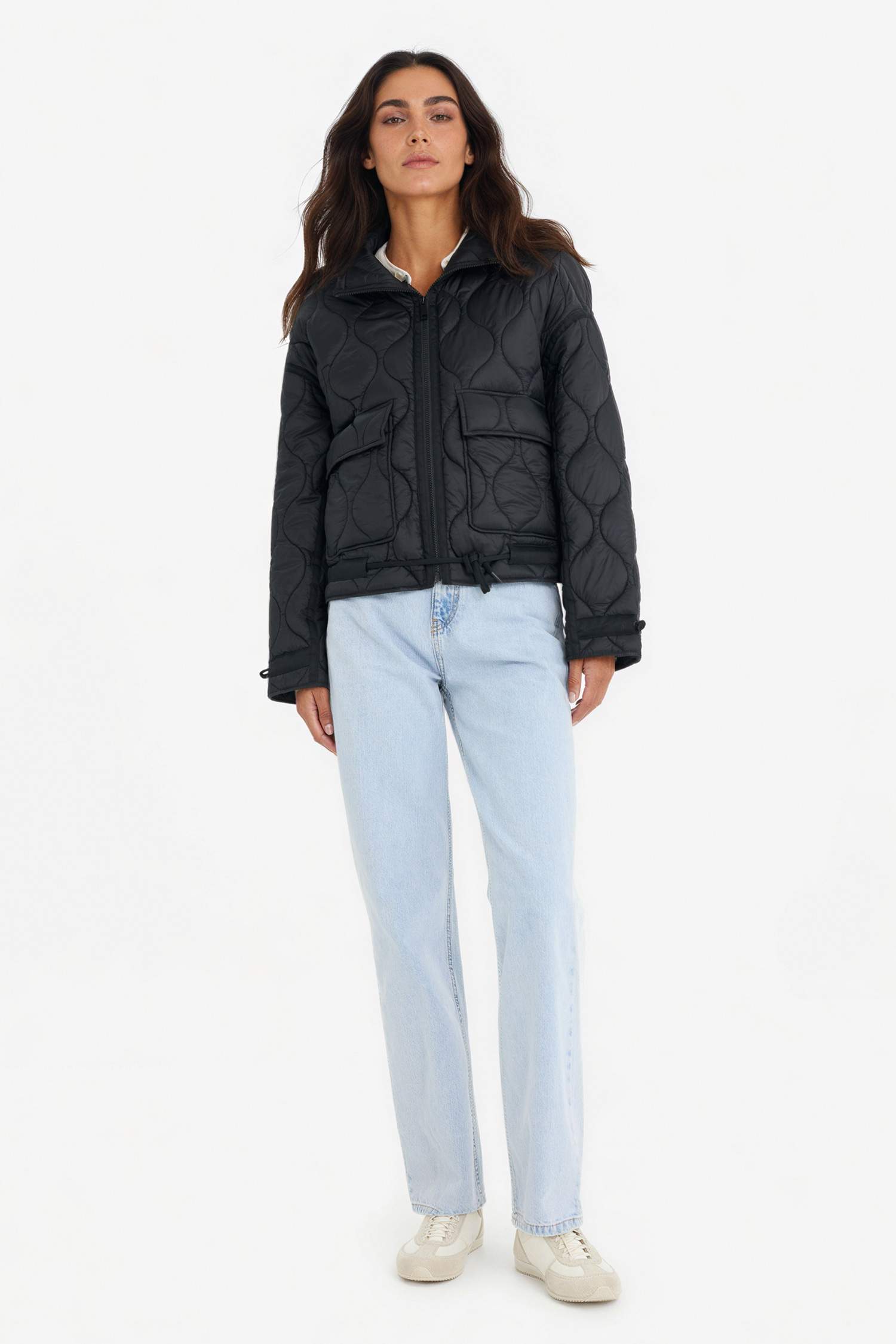 قمصلة نفخ قصة عادية مقاوم للماء مبطن