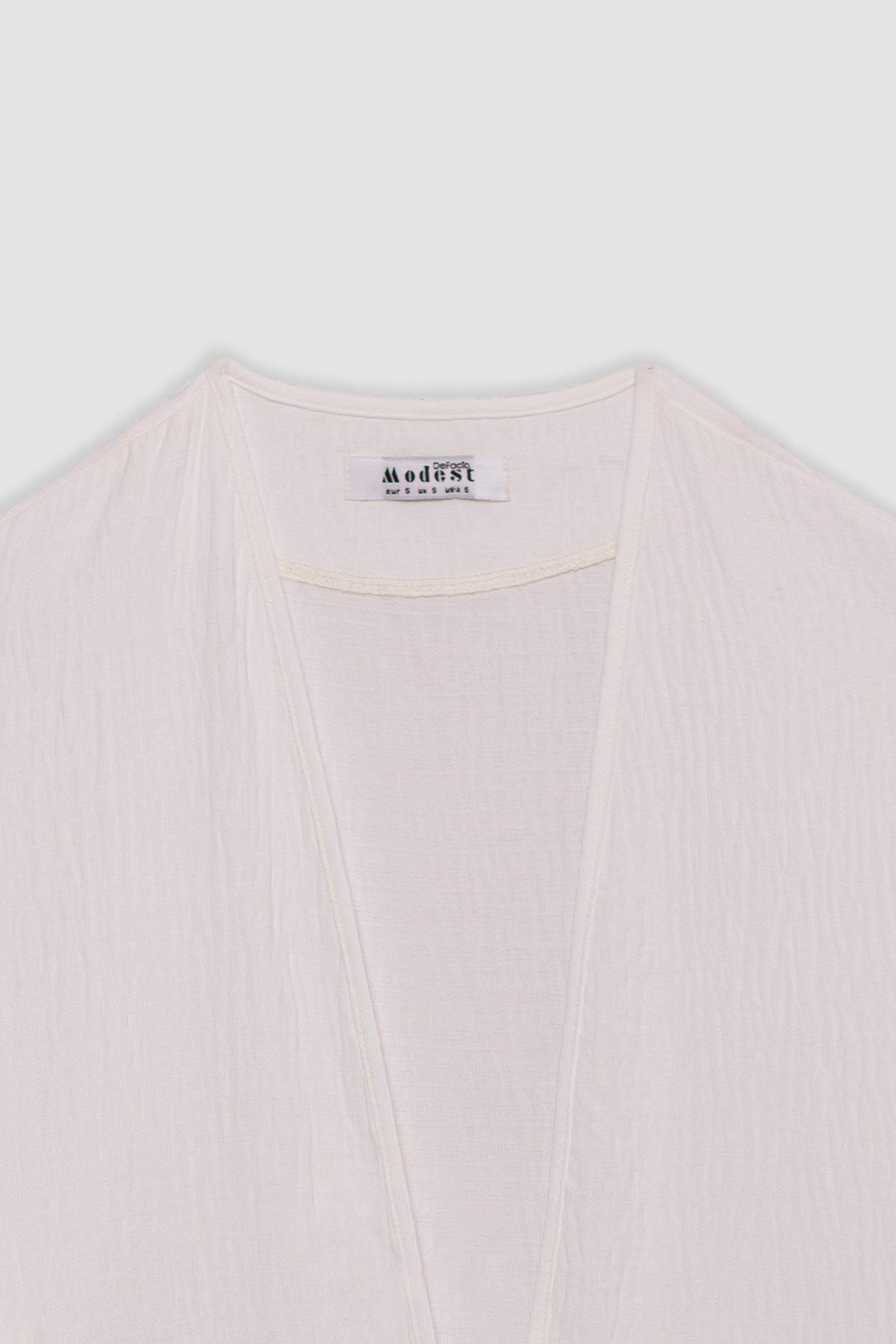 Relax Fit Crew Neck Long Sleeve Tunic