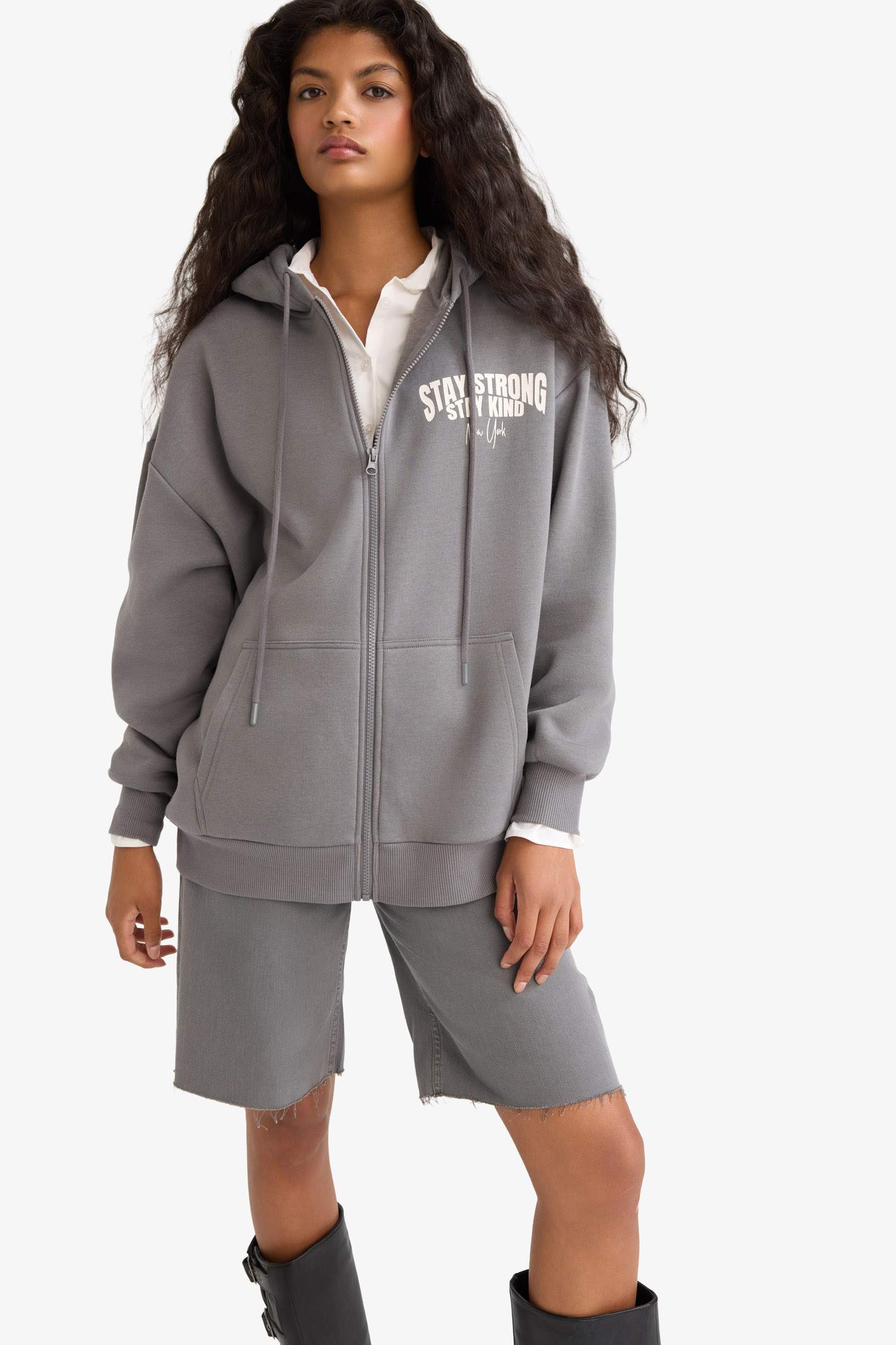 үлкен пішім бас киімді Кардиган