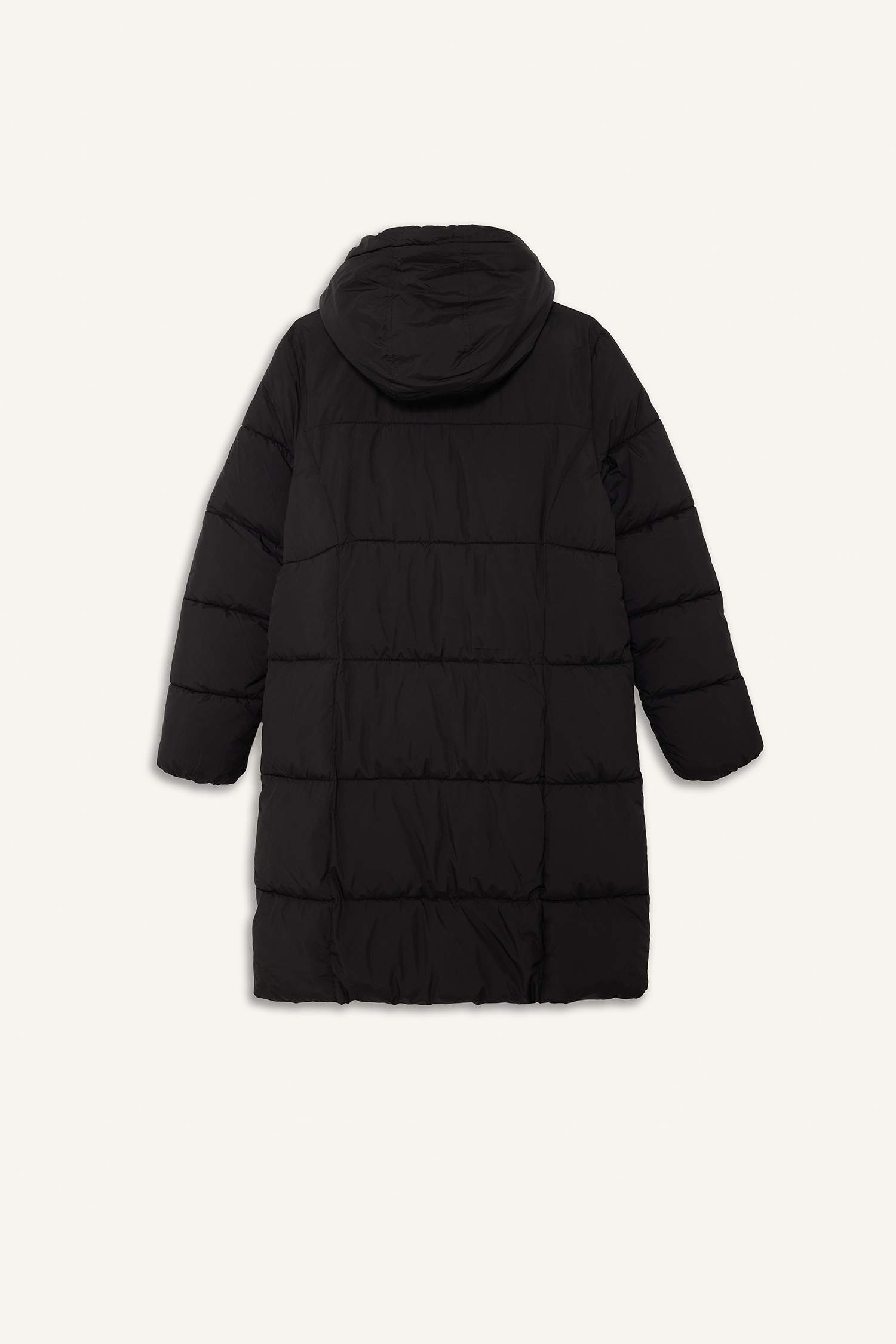 Водонепроницаемая длинная куртка Regular Fit с капюшоном на молнии