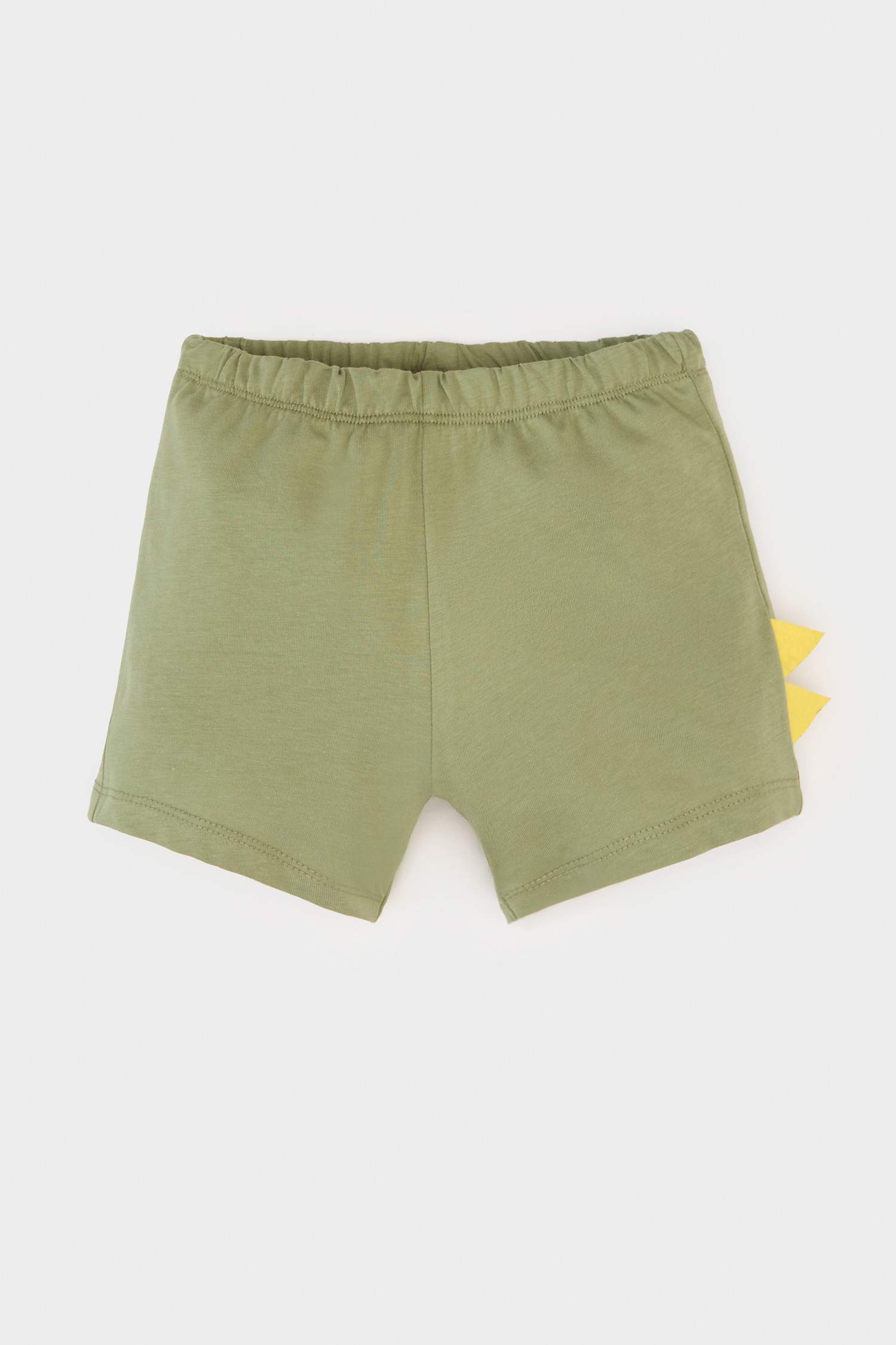 Erkek Bebek 2'li Takım Dinozor Baskılı Kısa Kollu Tişört Şort