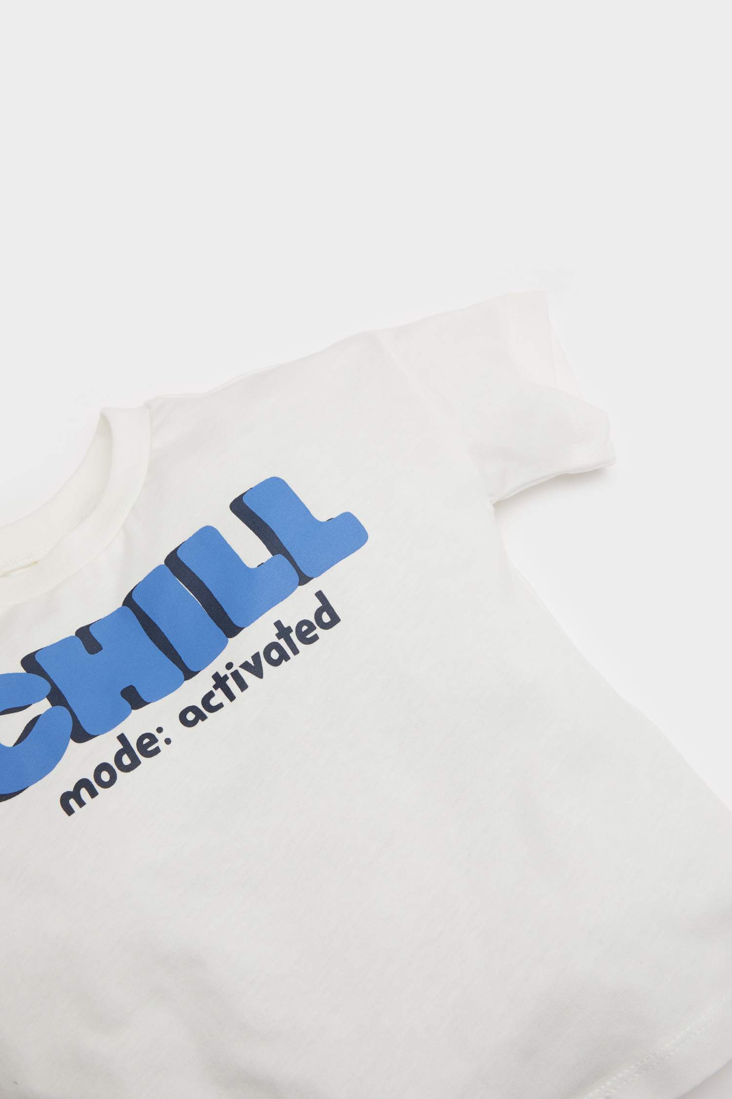 2 piece Regular Fit Crew Neck Printed Set