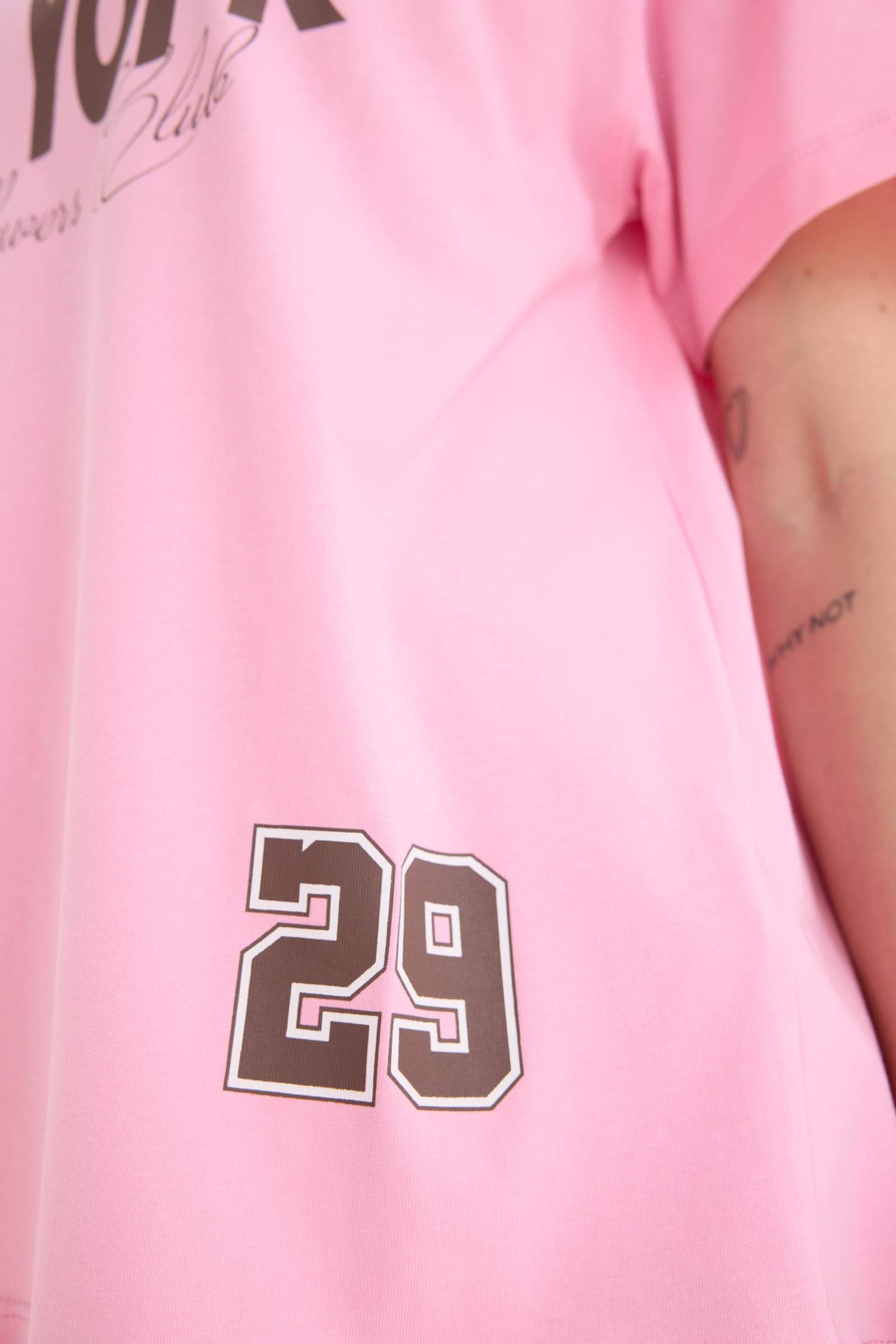 Oversize Fit Printed Short Sleeve T-Shirt