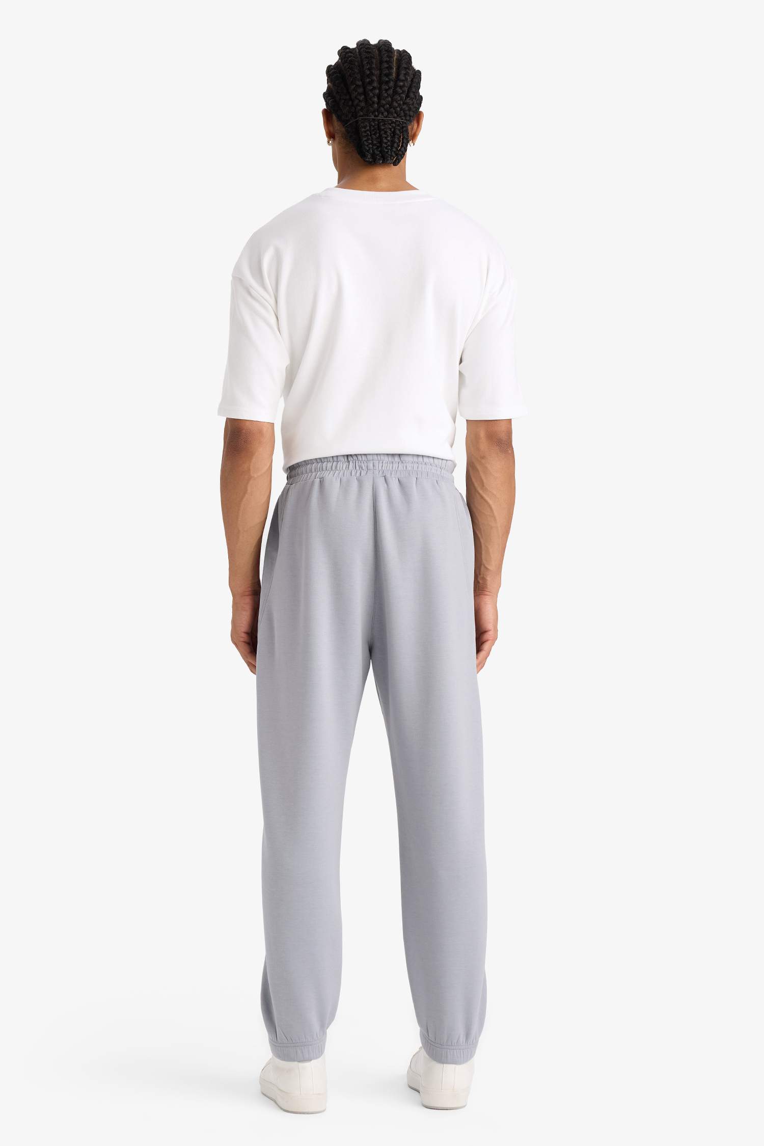 Штаны DeFactoFit NBA Chicago Bulls стандартного кроя с карманами и эластичными манжетами из дайвинг-ткани Scuba