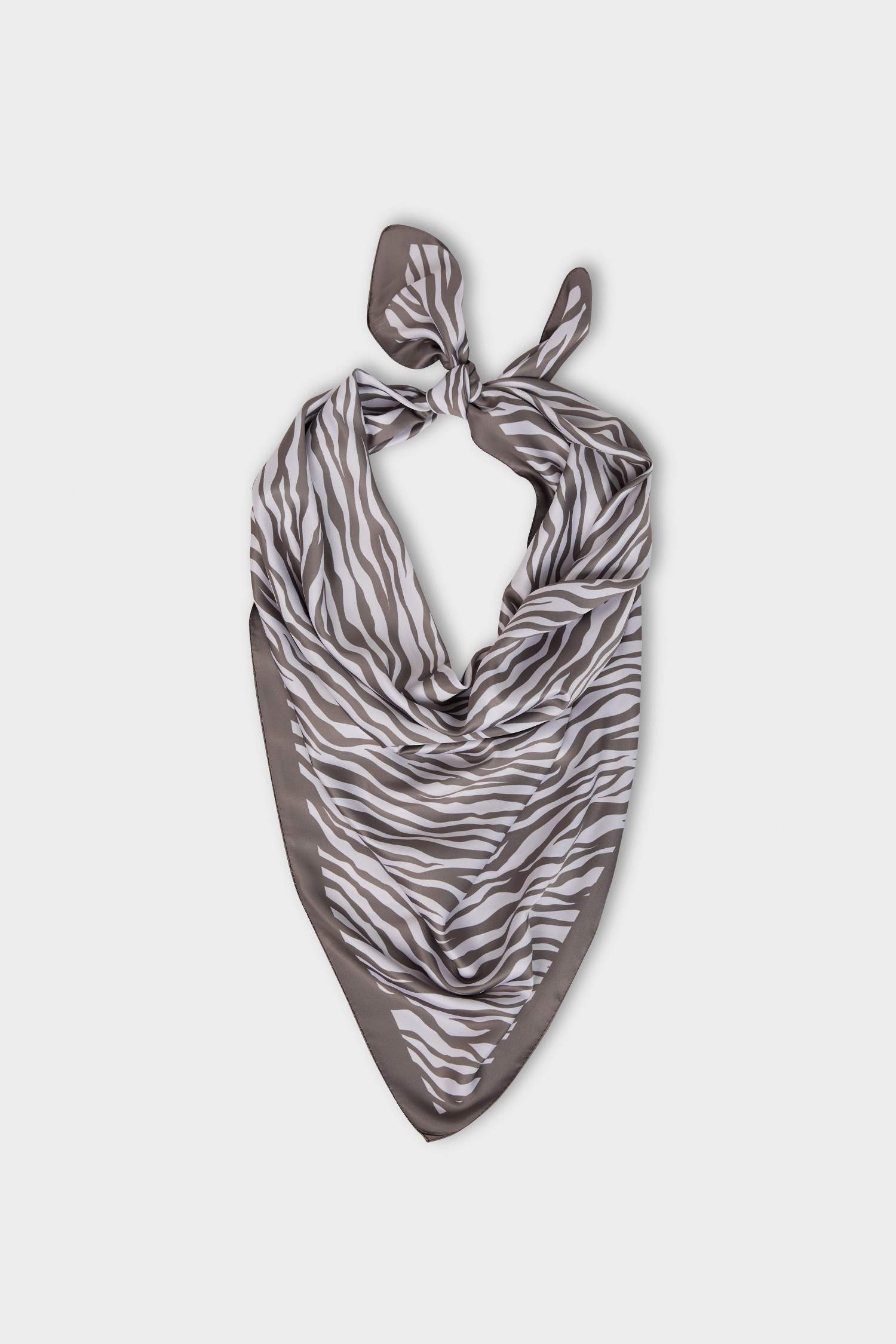 Foulard à motif zèbre pour femme