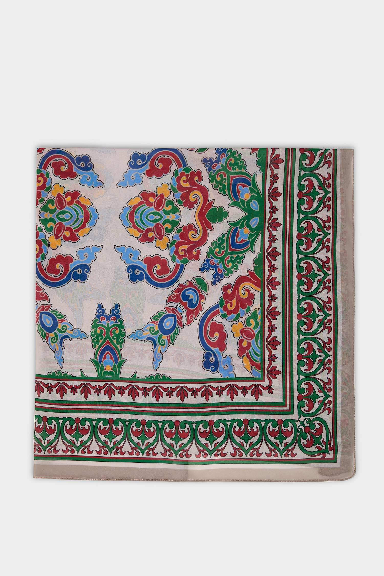 Woman Printed Hijab Shawl