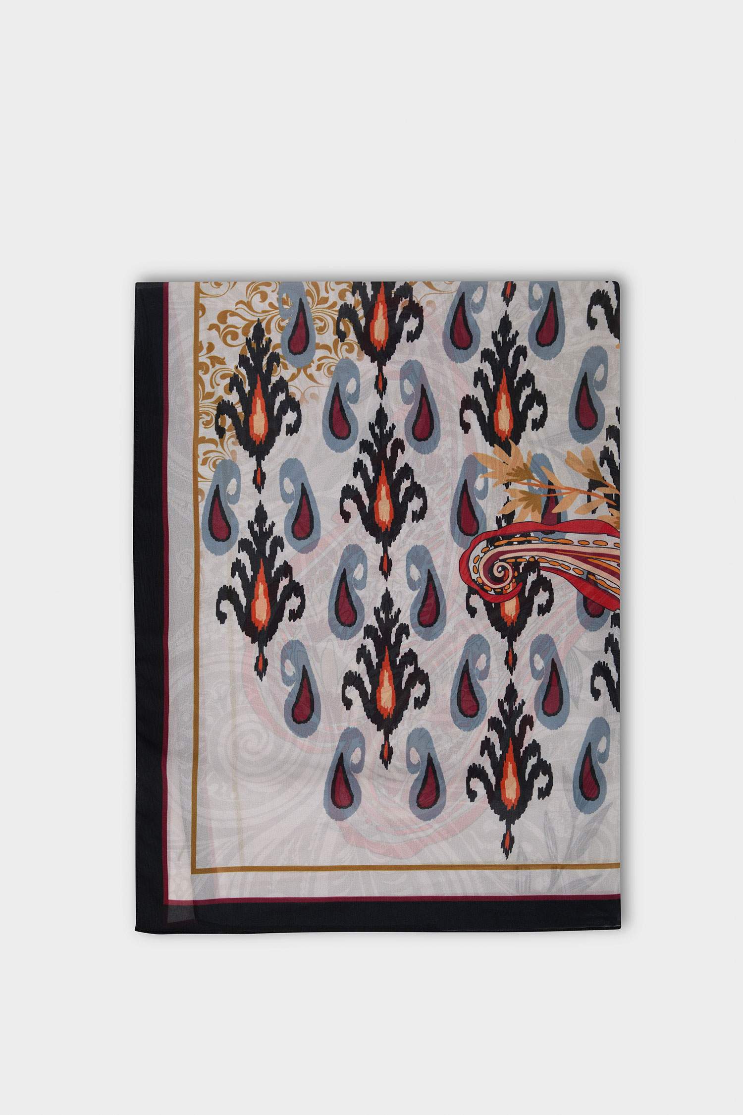 Woman Printed Hijab Shawl