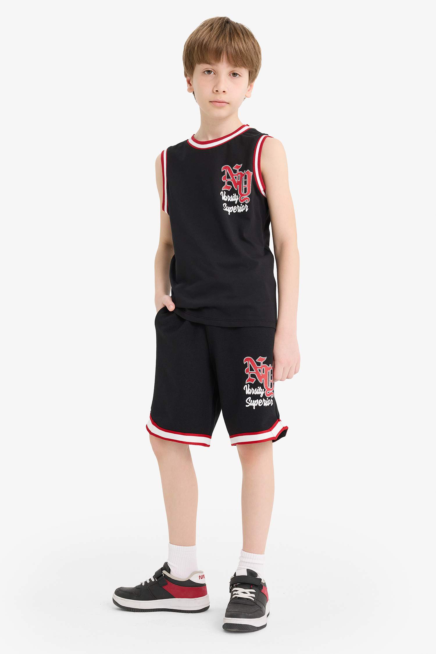 Boy Printed Shorts T-Shirts 2 Piece Set