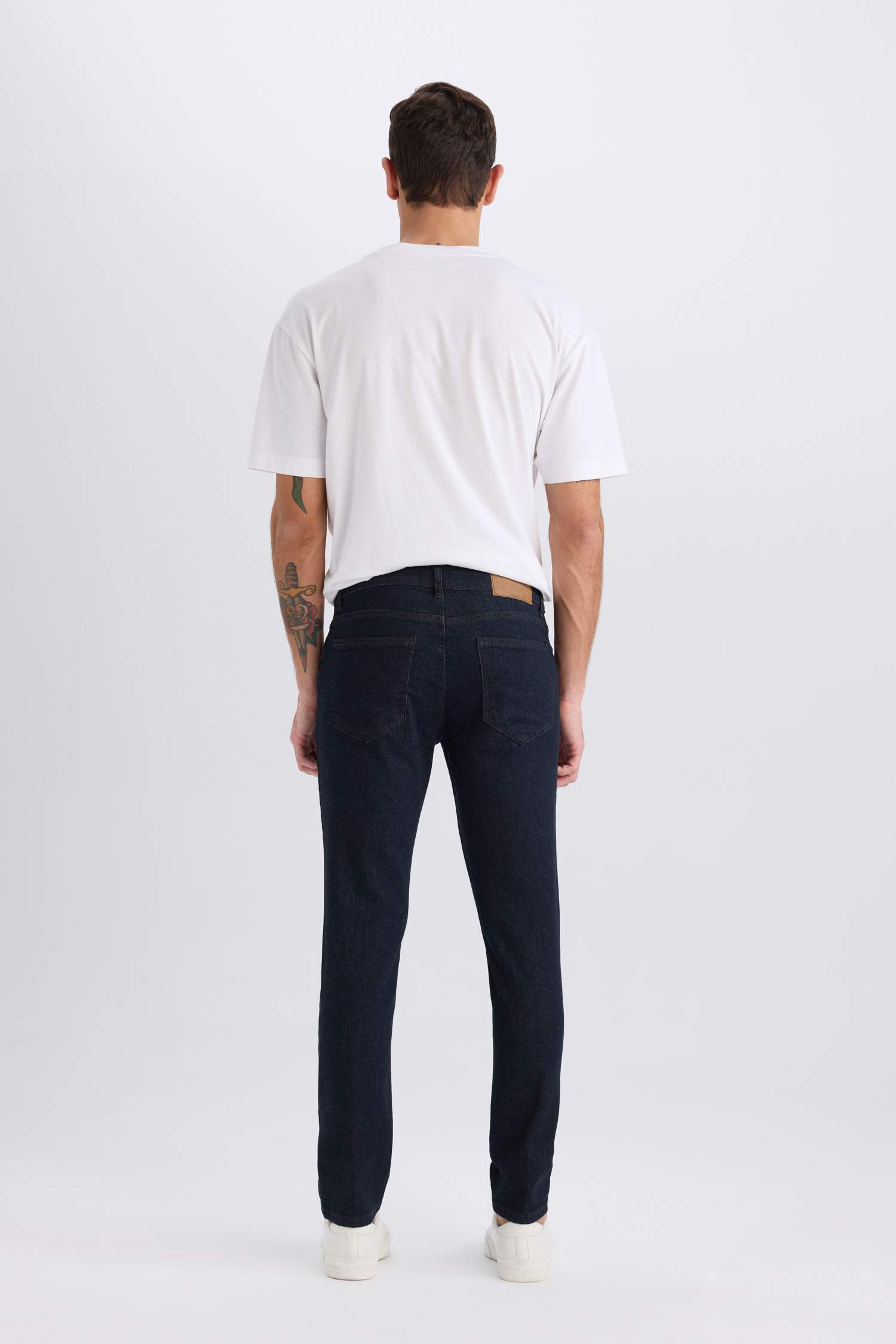 Pedro Slim Fit Super Skinny Hem Jeans