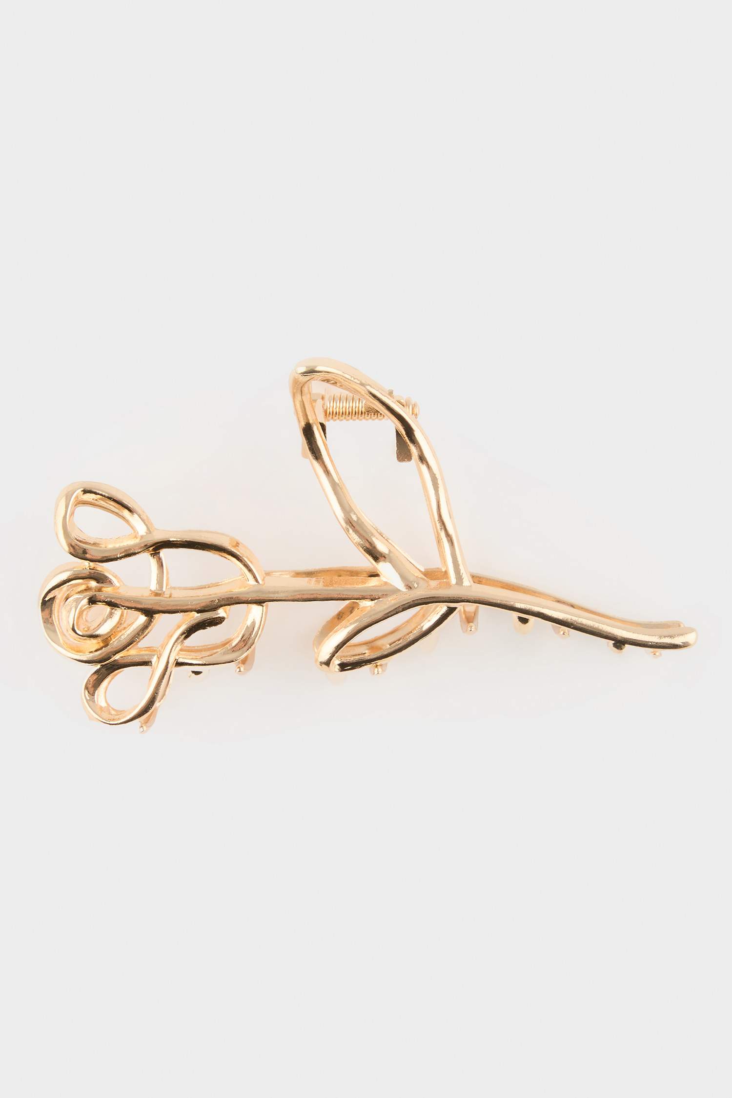 Woman Tulip Motif Hair Clip