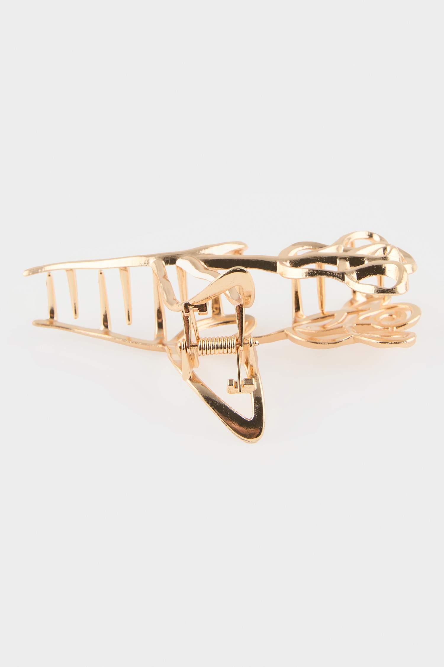 Woman Tulip Motif Hair Clip