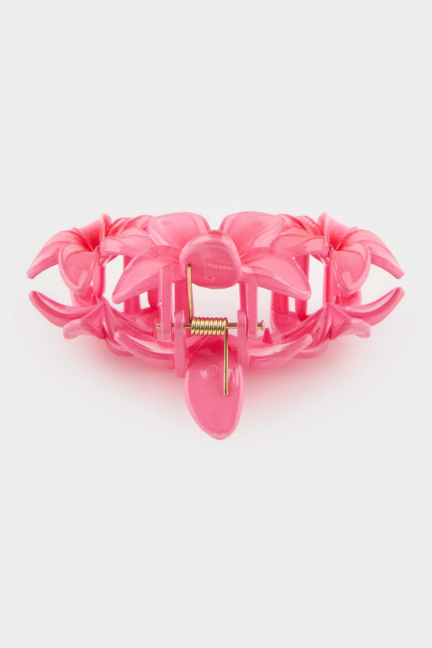 Kadın Çiçek Motifli Mandal Toka