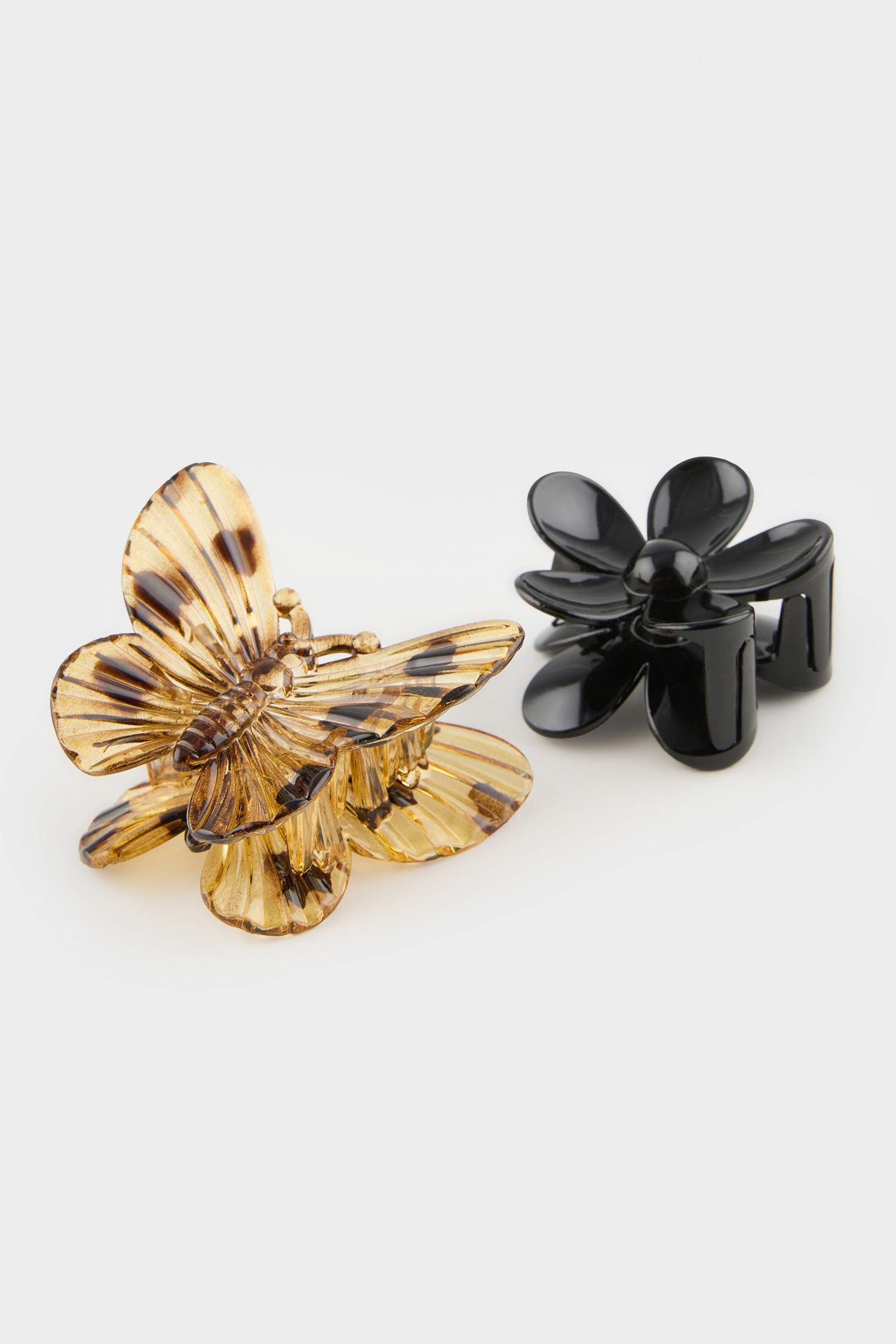 Woman 2 Piece Latch Hair Clips