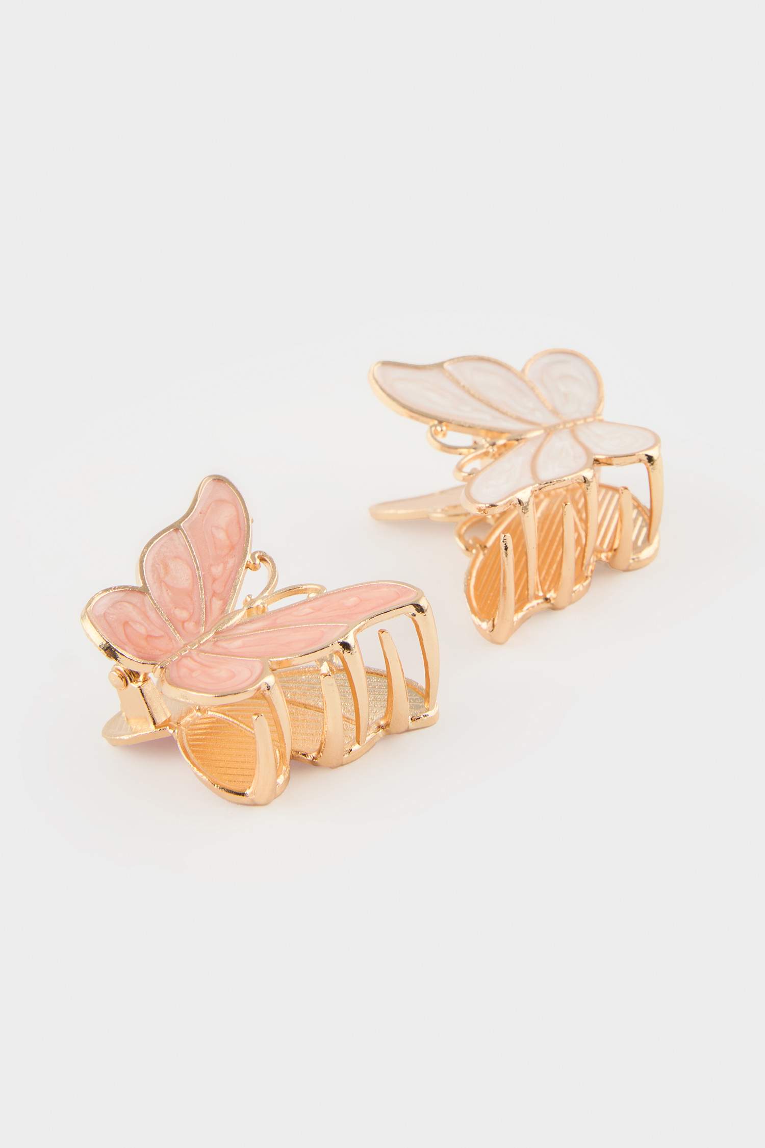Lot de 2 Pinces cheveux motif papillon pour femme
