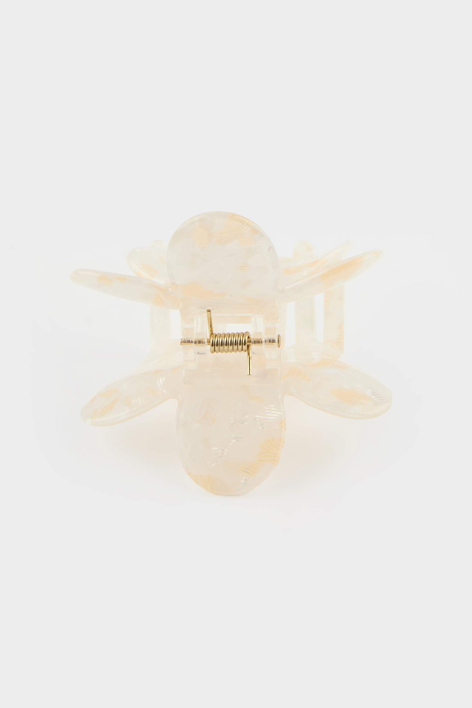 Kadın Çiçek Motifli Mandal Toka