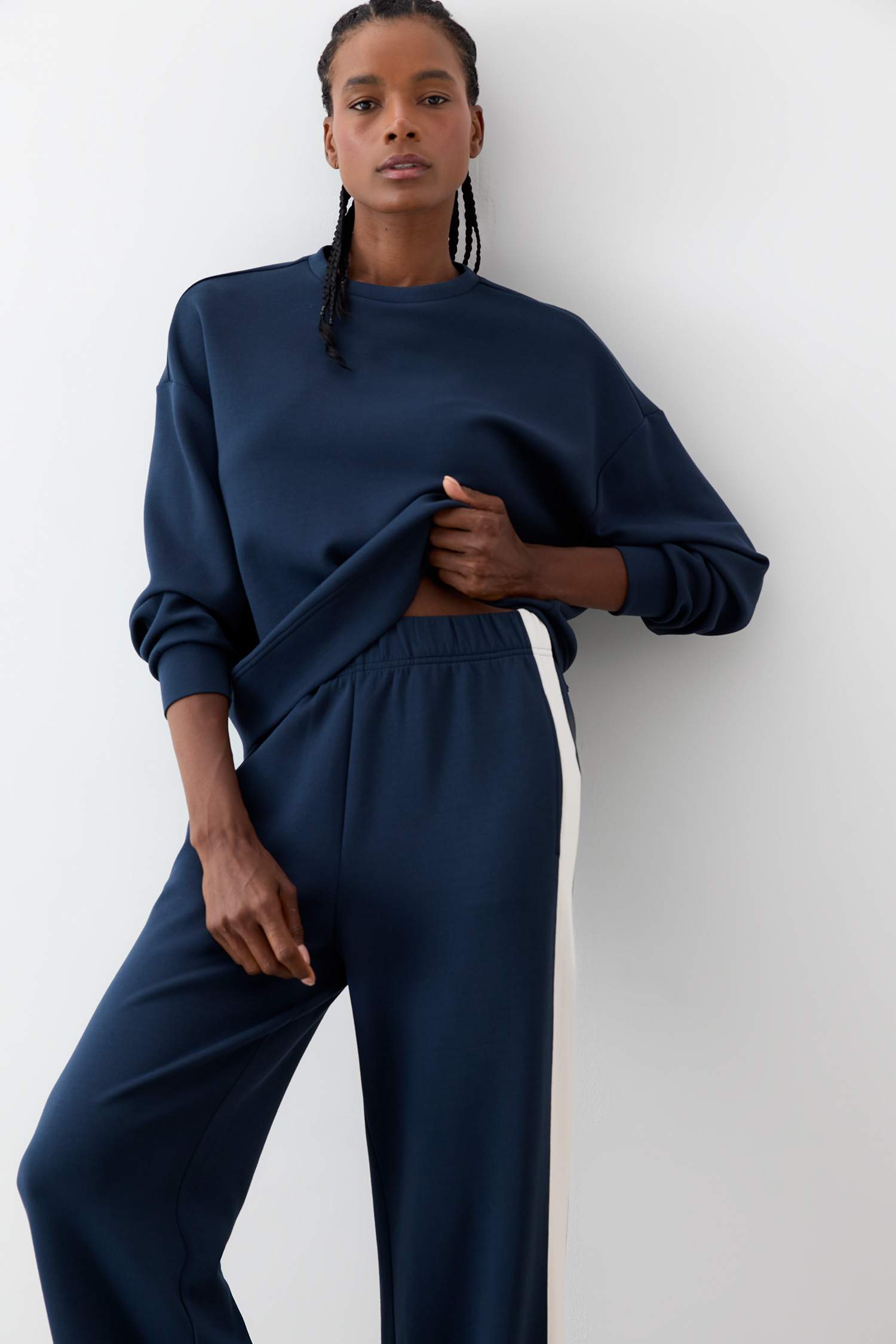 DeFactoFit Oversize Fit Modal Ultra Soft Sweatshirt