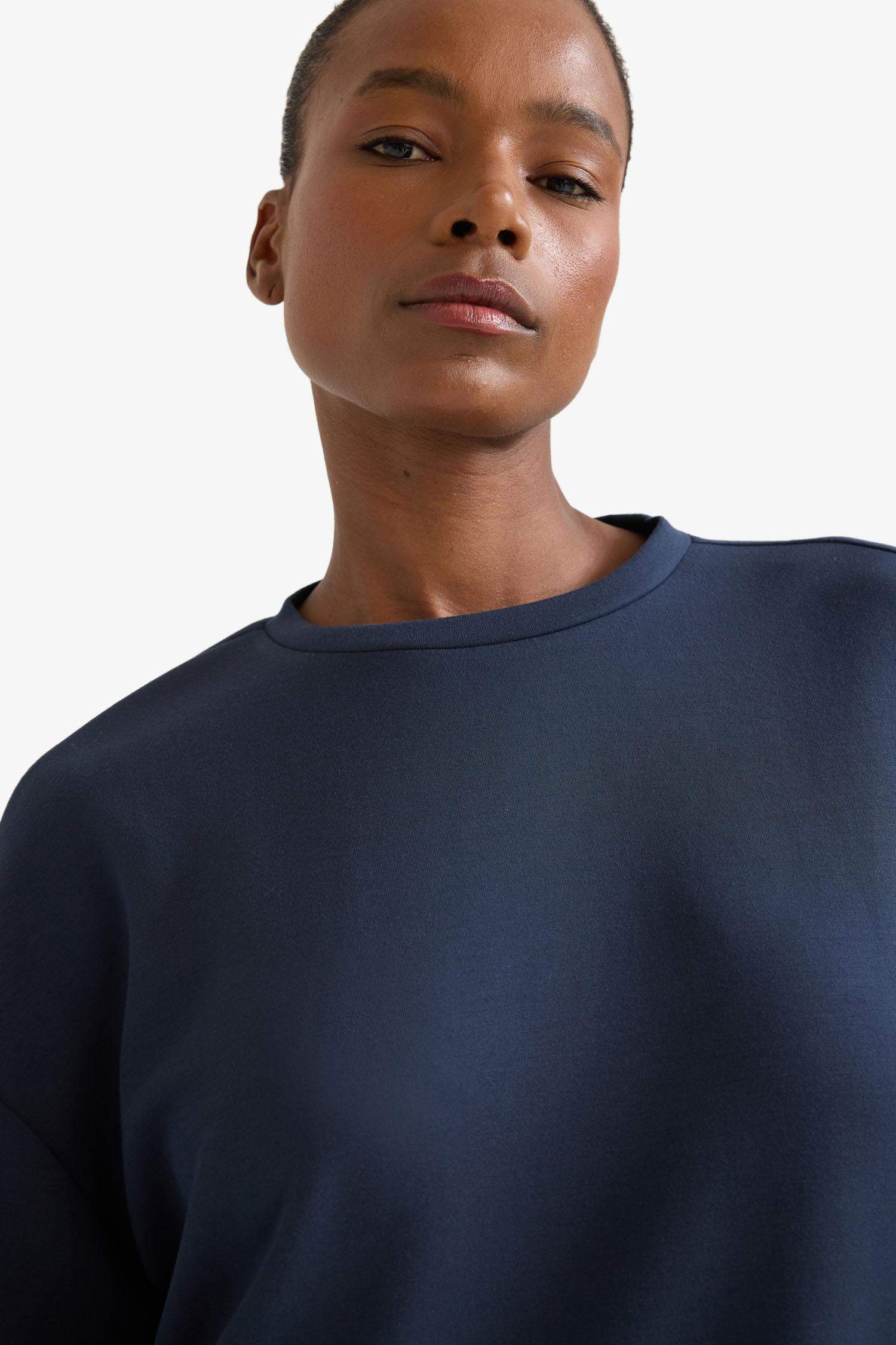 DeFactoFit Oversize Fit Modal Ultra Soft Sweatshirt