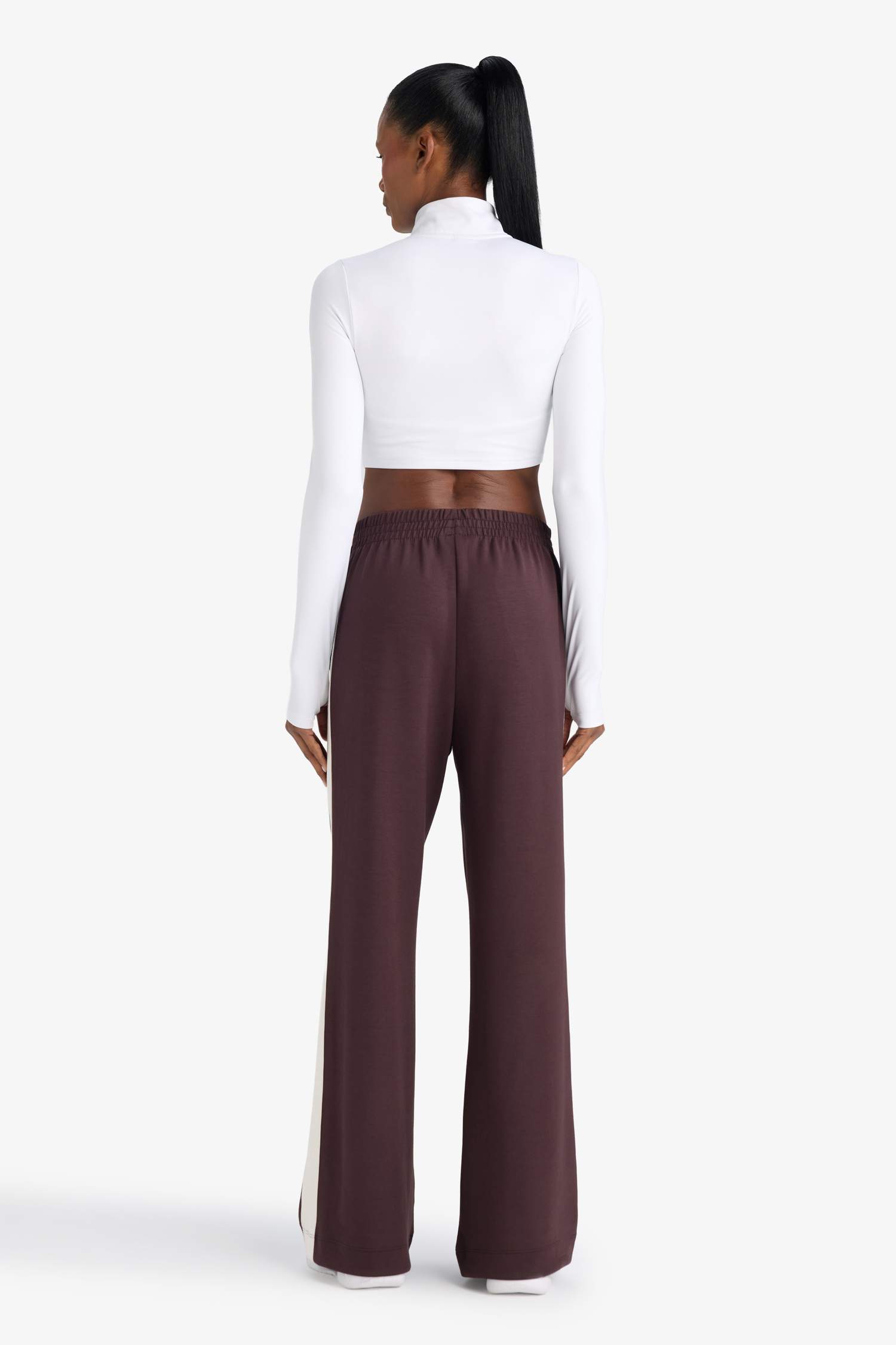 بنطلون سويت بانتس وايد ليج برجل واسع ملمس ناعم من DeFactoFit