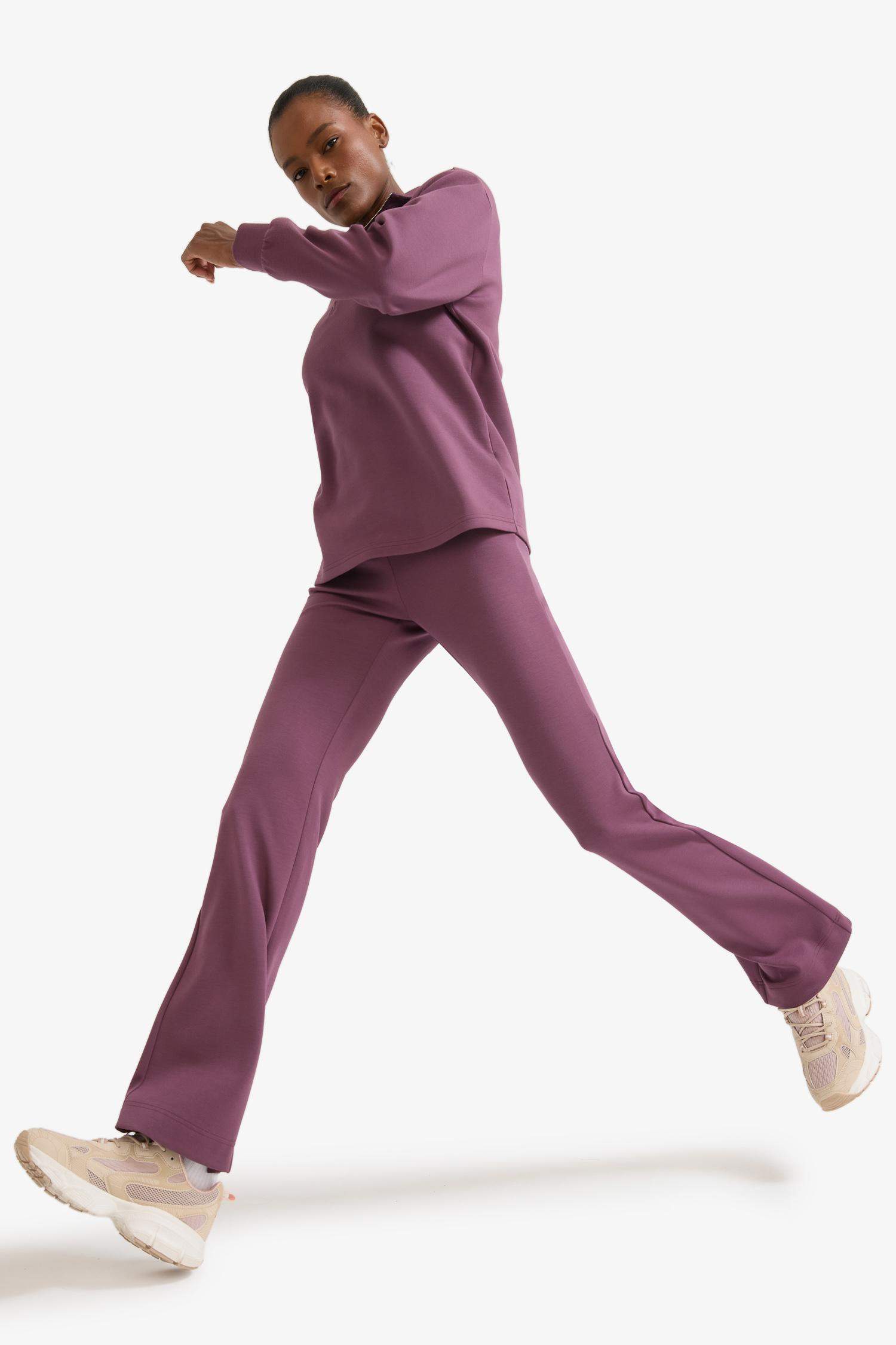 بنطرون بجامة رياضي فلير فيت برجل واسع جارلس من DeFactoFit