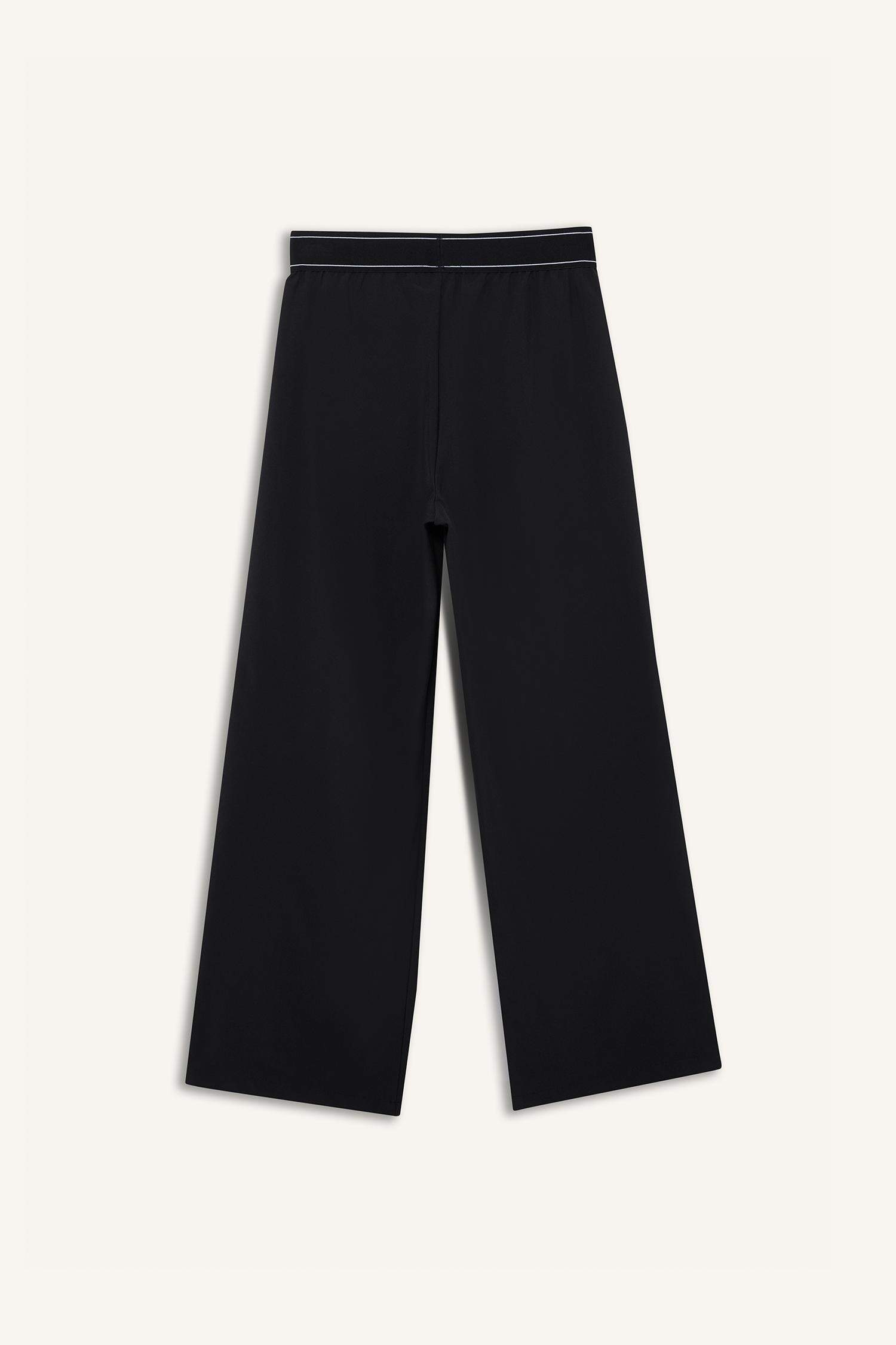 DeFactoFit Wide Leg Elastic Waist Woven Trousers