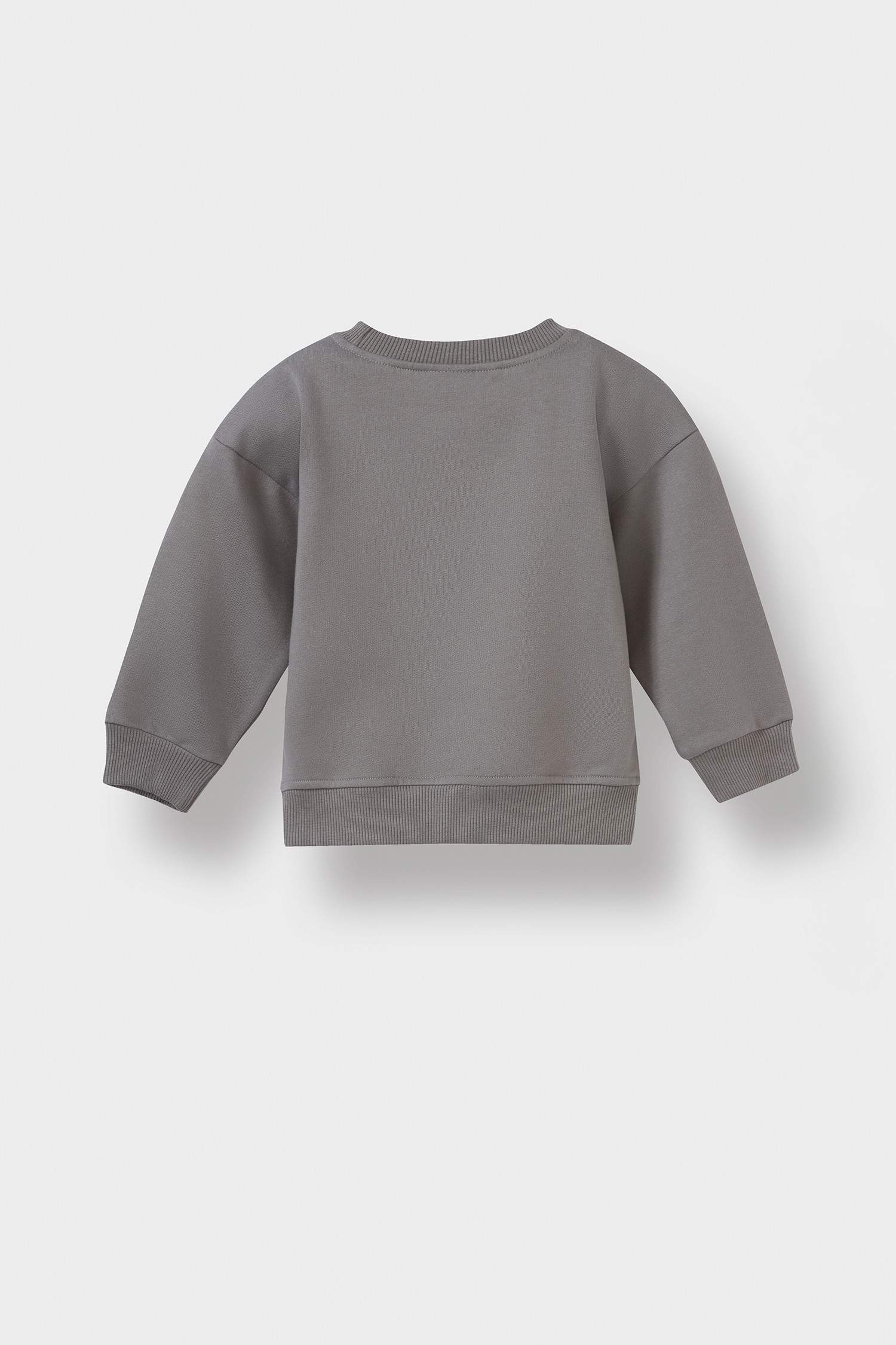 Erkek Bebek 2'li Takım Baskılı Sweatshirt Eşofman Altı