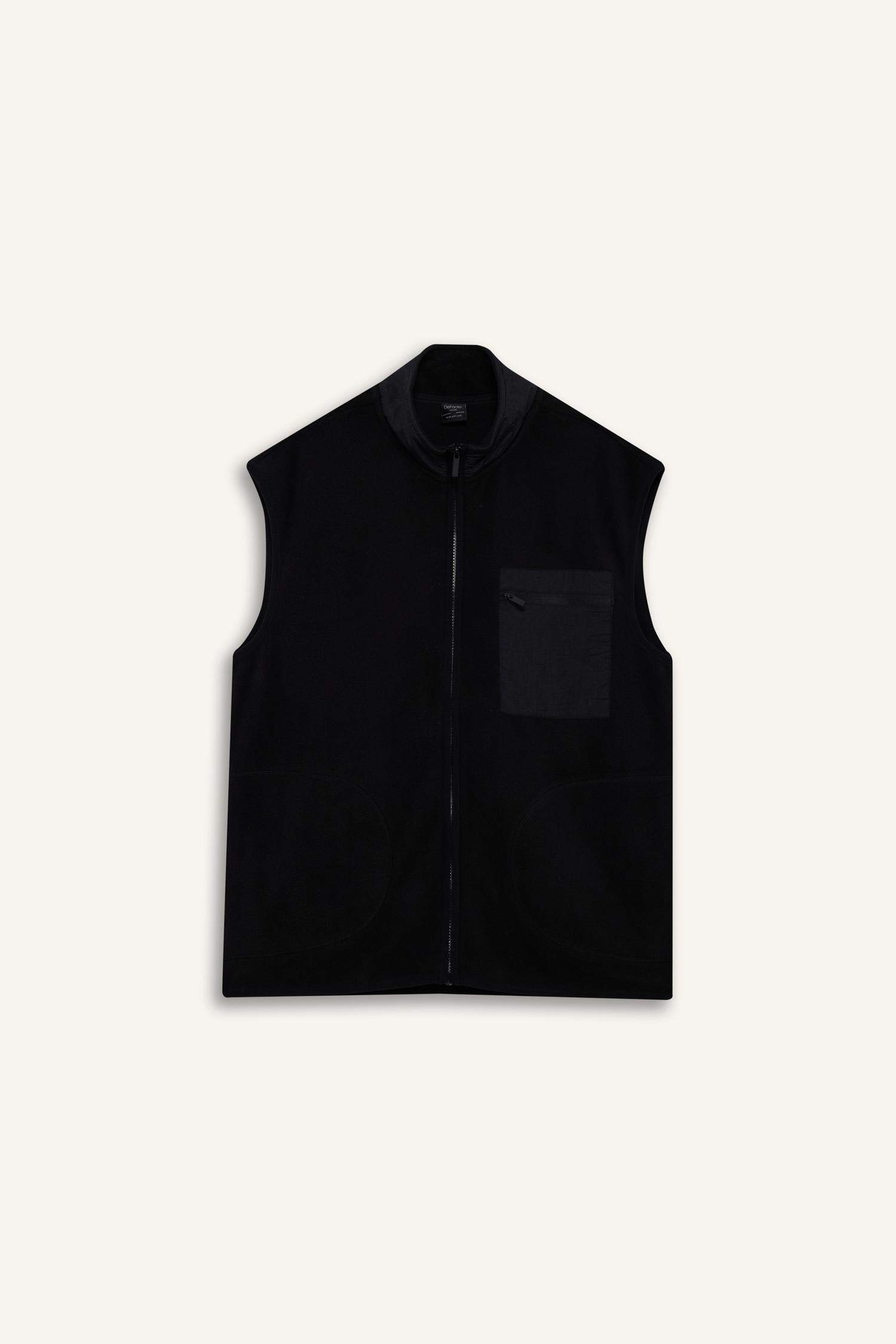 كارديجان قطيفة قصة عادية بياقة عالية بسوسته