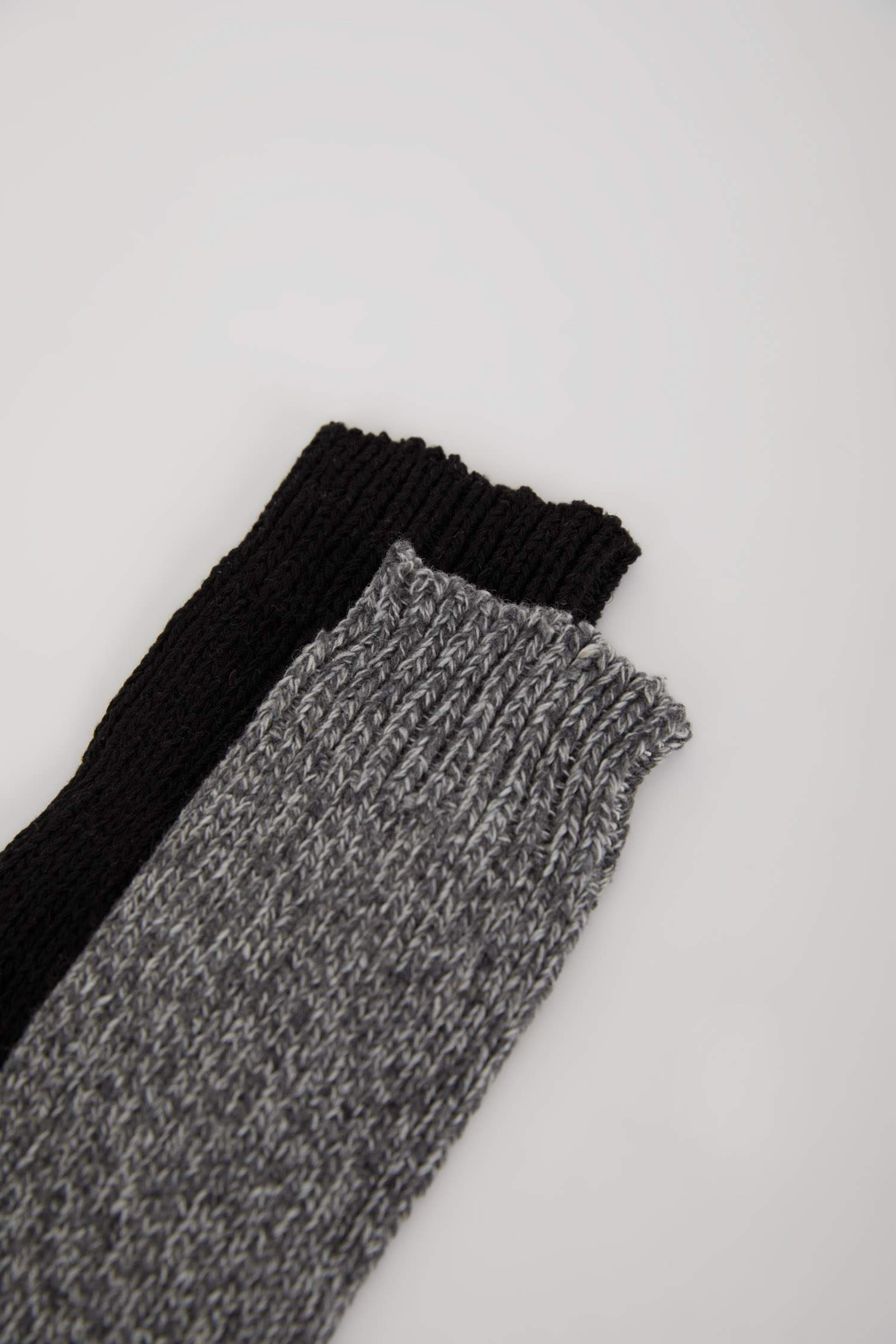 Erkek 2'li Yün Kışlık Çorap