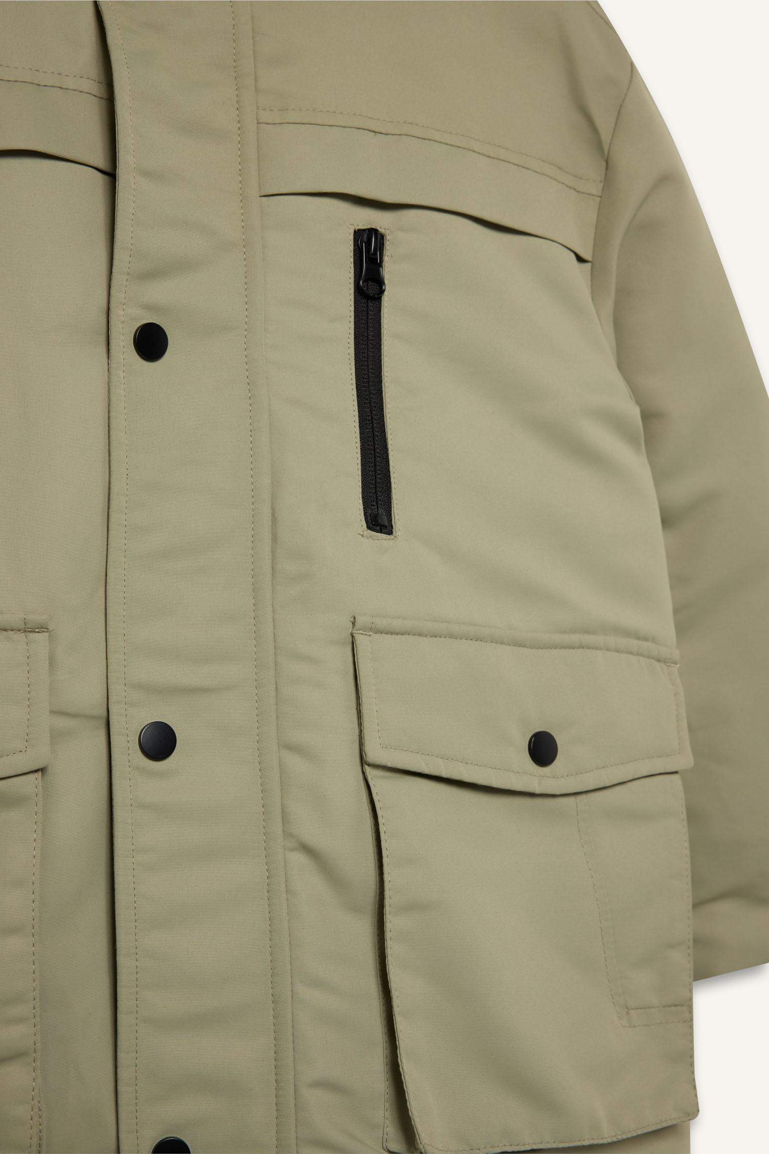 جاكيت بامب اولادي وتر بروف بكابيشون بجيوب