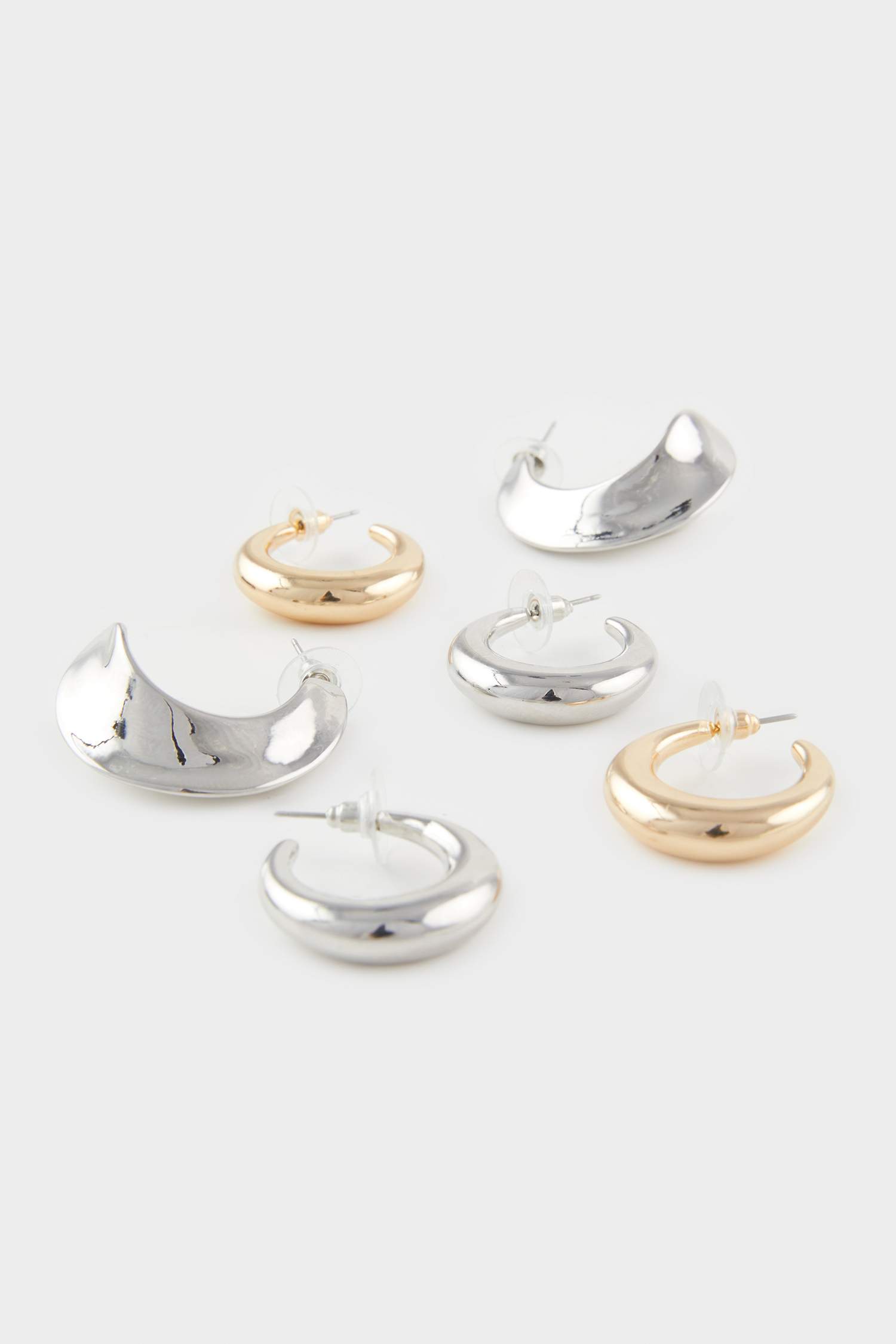 Lot de 3 Boucles d’oreilles brillantes pour femme