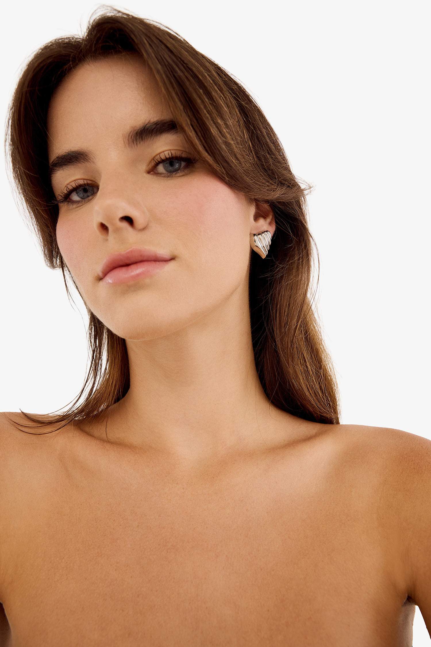 Lot de 3 Boucles d’oreilles argentées pour femme