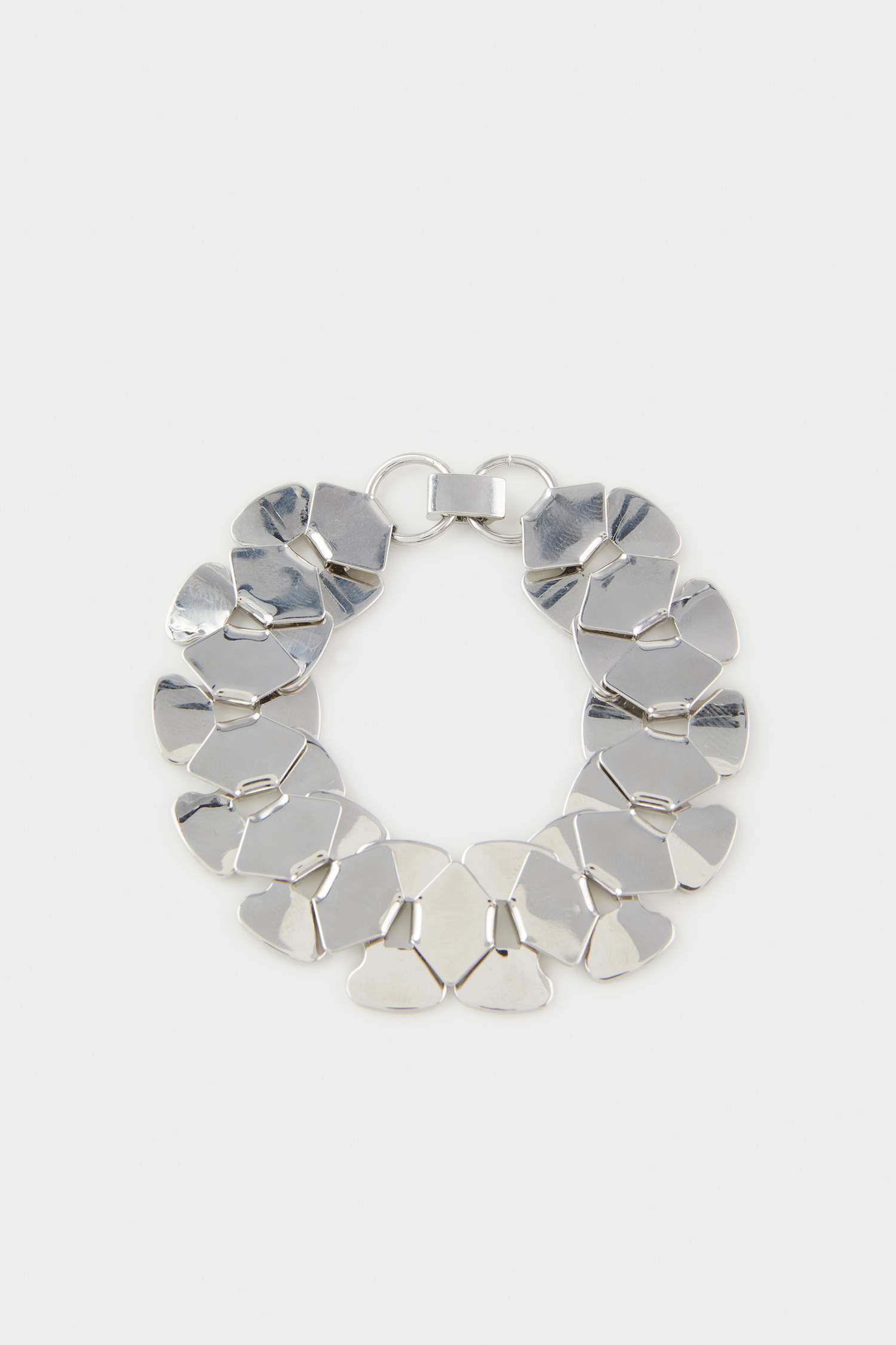 Kadın Kalın Silver Bileklik